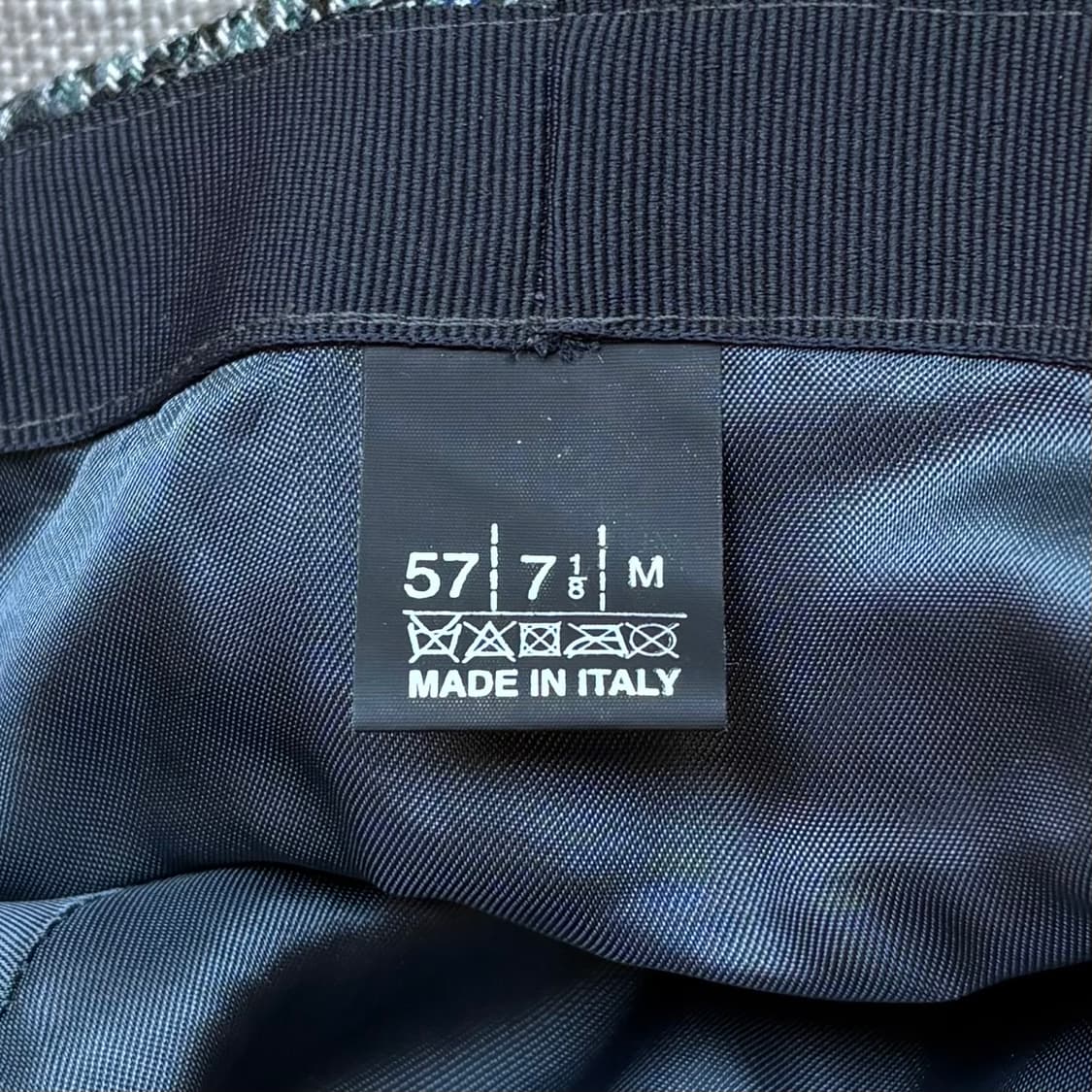 [새제품] 이태리 TOSCANINI 클래식 트위드 체크 플랫 캡 상품이미지7