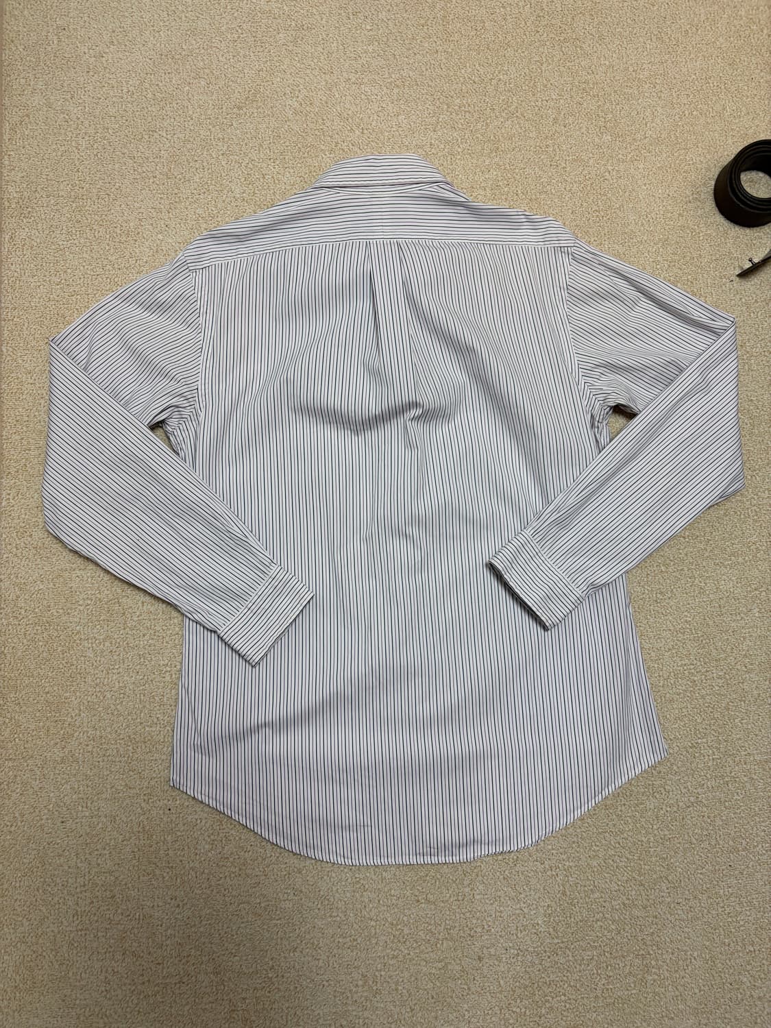 105) 폴로 랄프로렌 스트라이프 셔츠 블루  상품이미지7