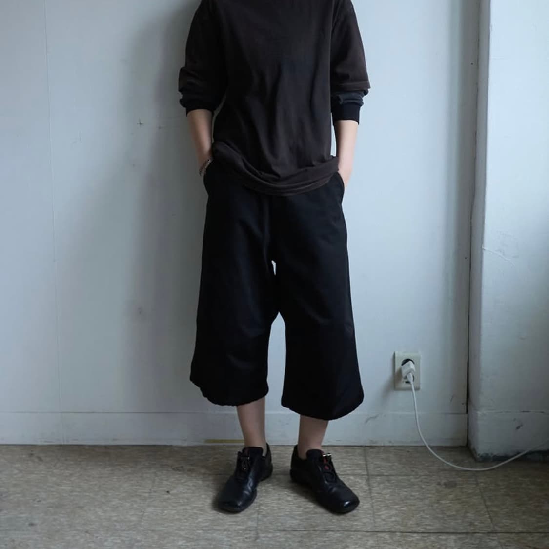 해칭룸 스노우 쇼츠 snow shorts black 1(xs) 상품이미지4