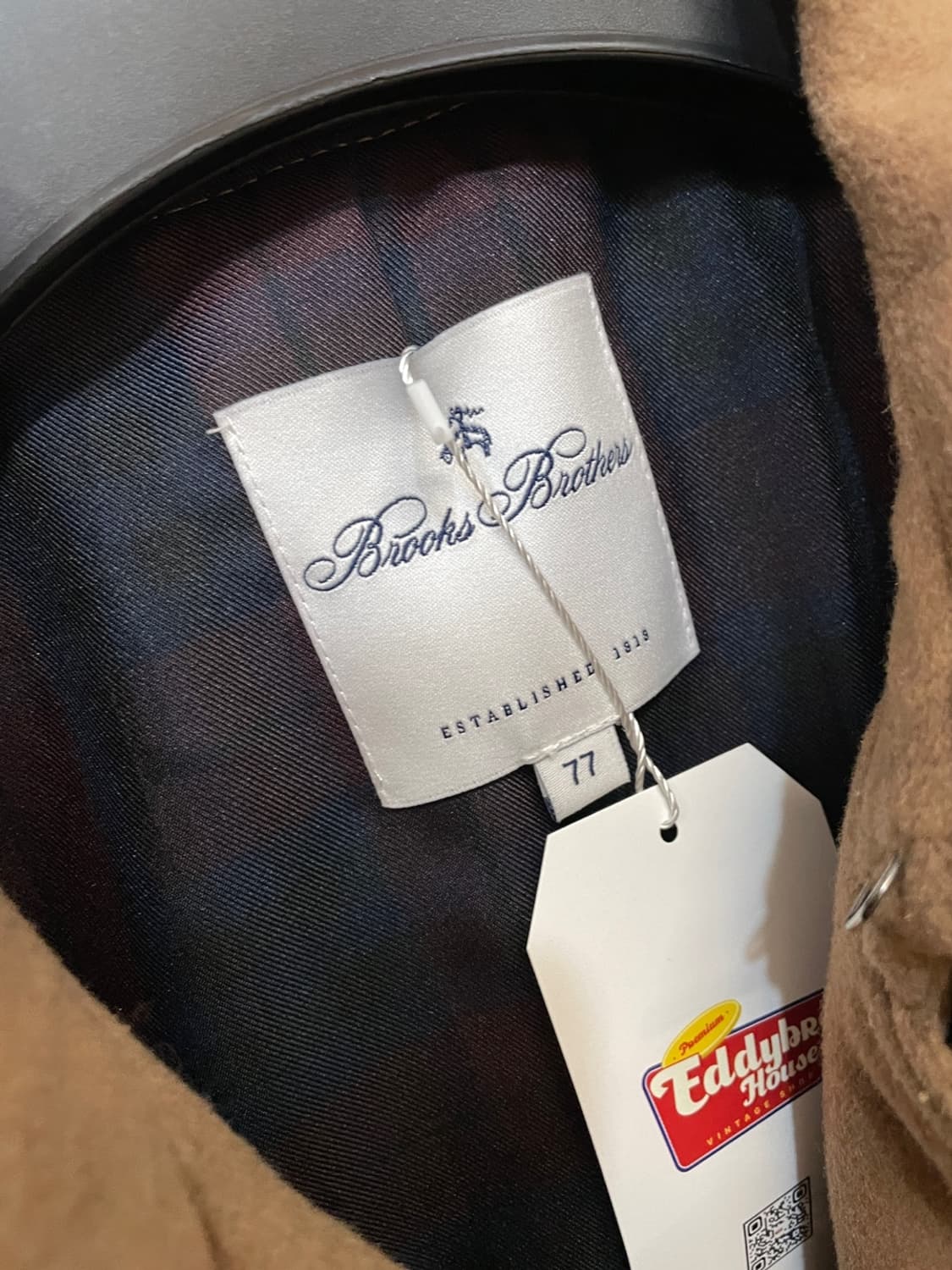 브룩스 브라더스 울 트렌츠 코트  상품이미지6