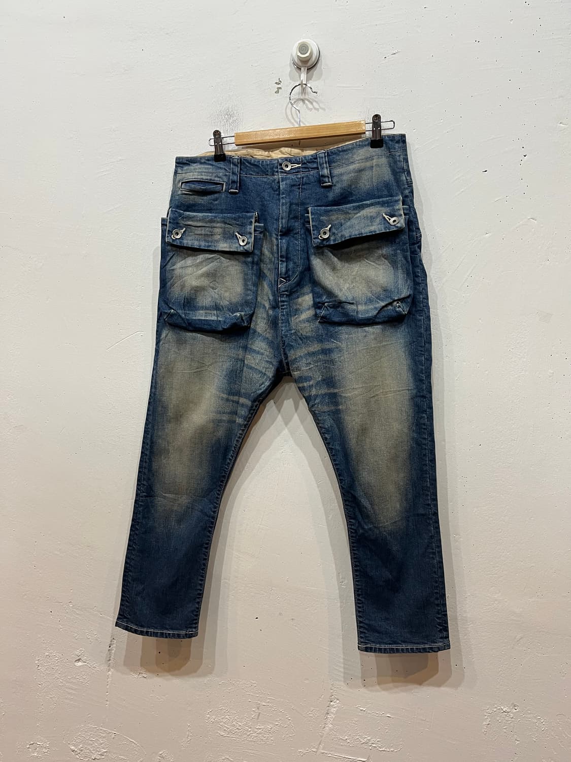 NATAL DESIGN G55 사루엘 몽키 데님 팬츠 Made JAPAN 상품이미지3