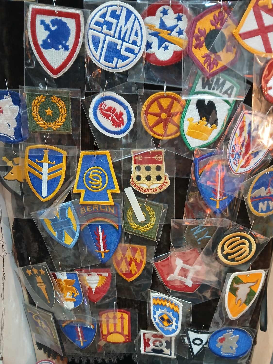 옛날 빈티지 미군 오리지널 패치, 와팬 상품이미지2