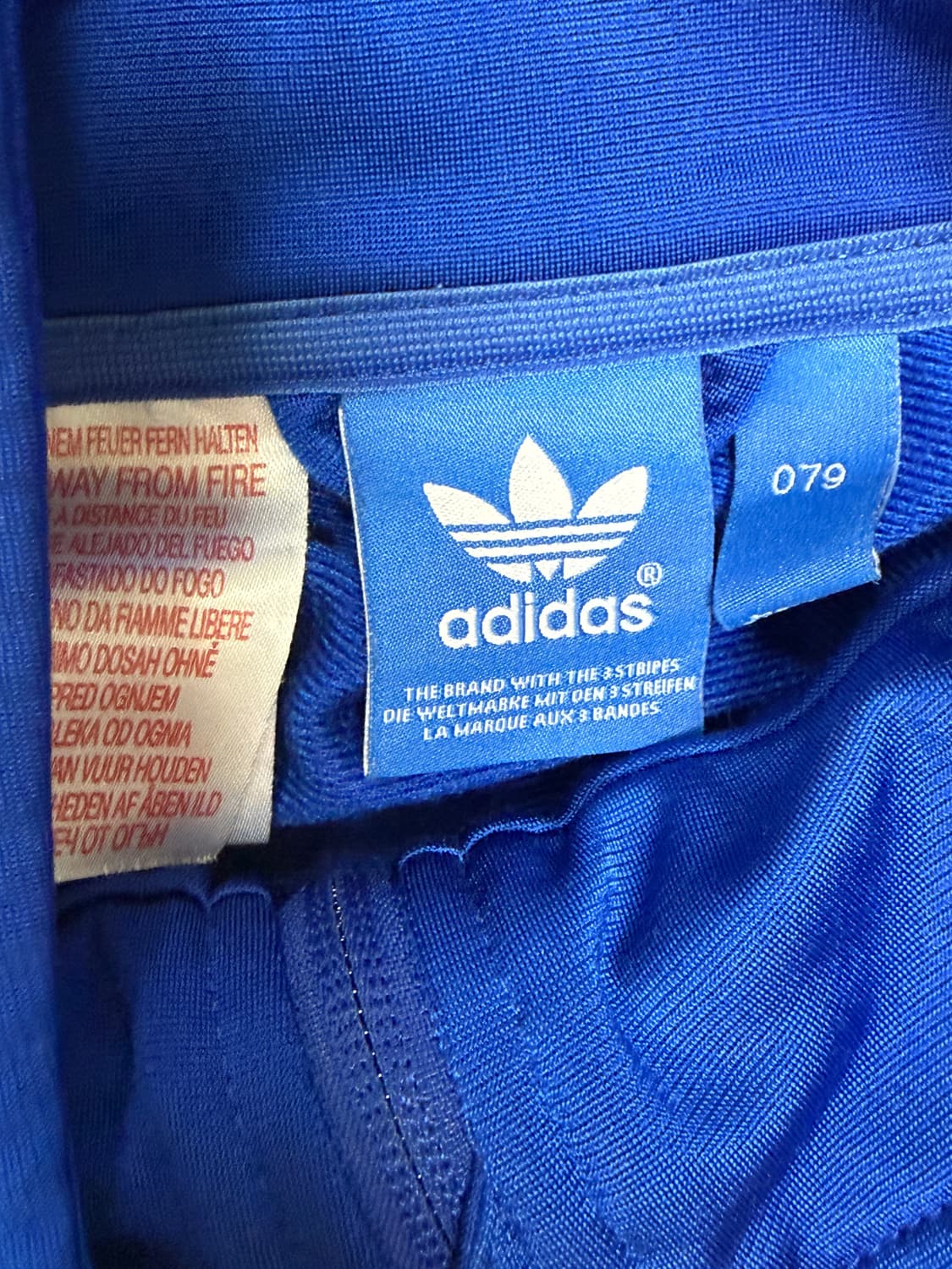 아디다스 파이어버드 져지 블루 상품이미지4