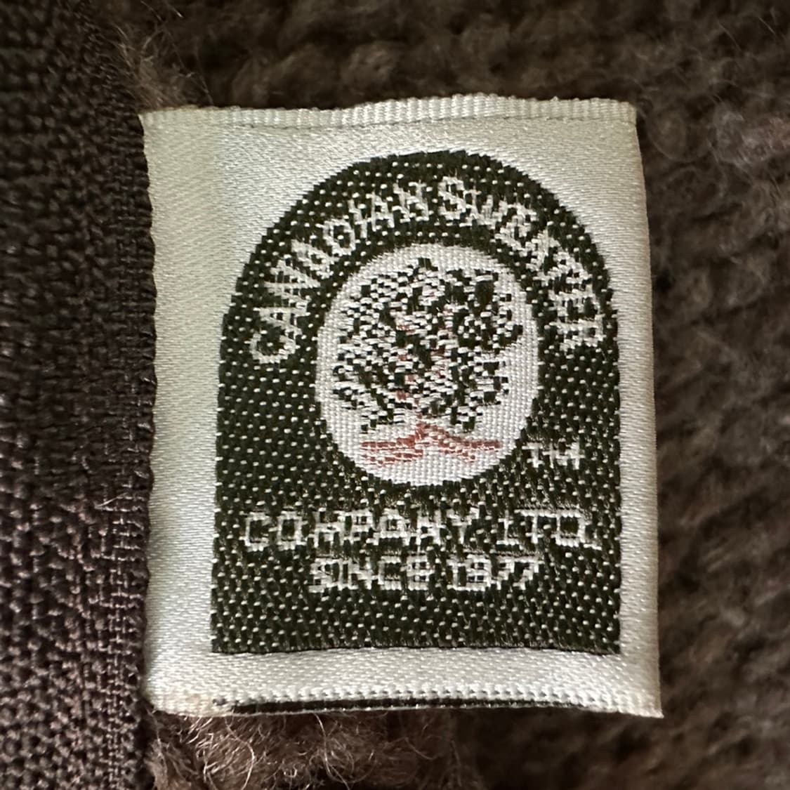 캐나디안 스웨터 x 게일 협업 집업 코위찬 M사이즈 상품이미지10