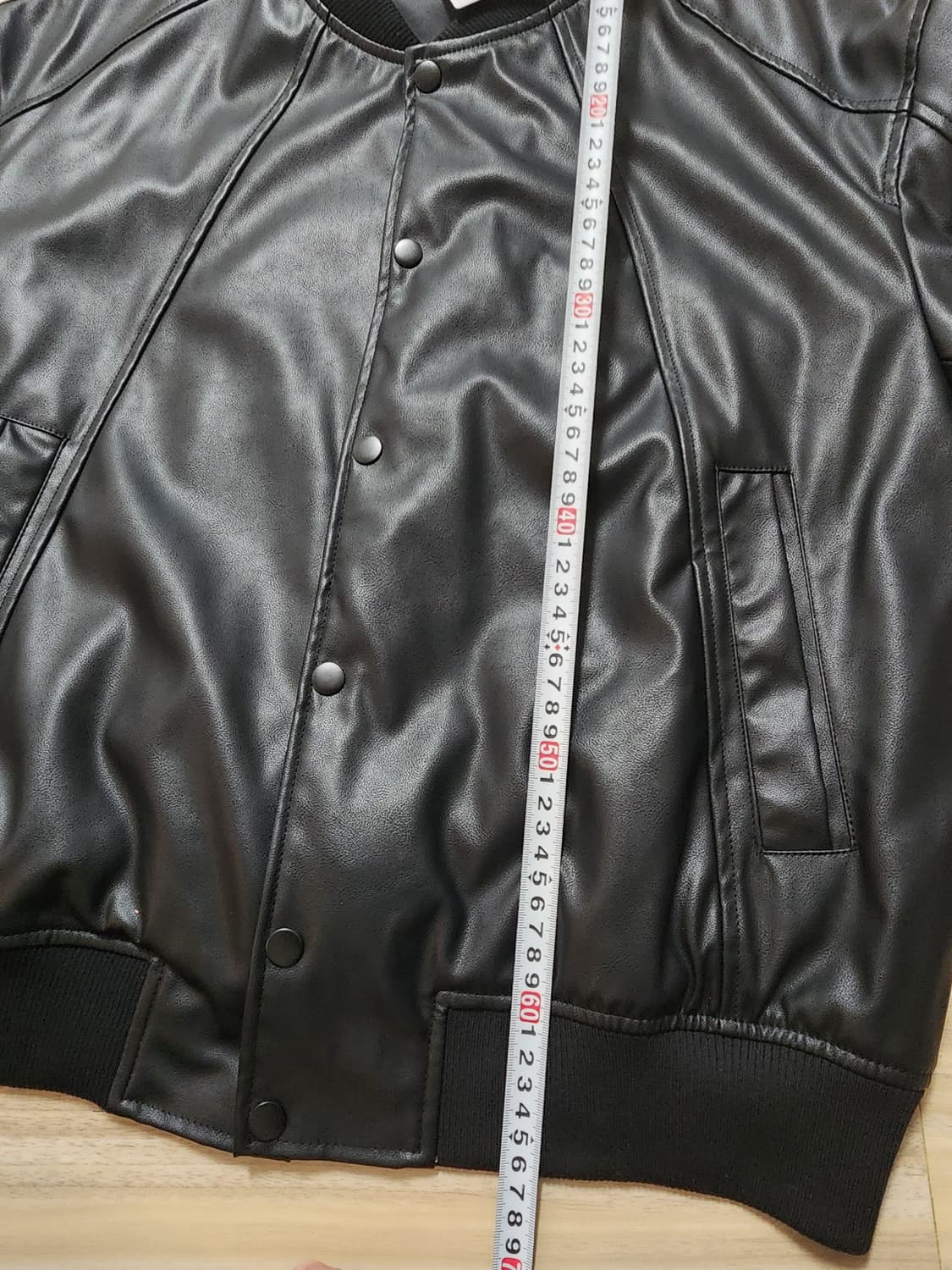 에잇세컨즈레더바시티점퍼가죽자켓 상품이미지6