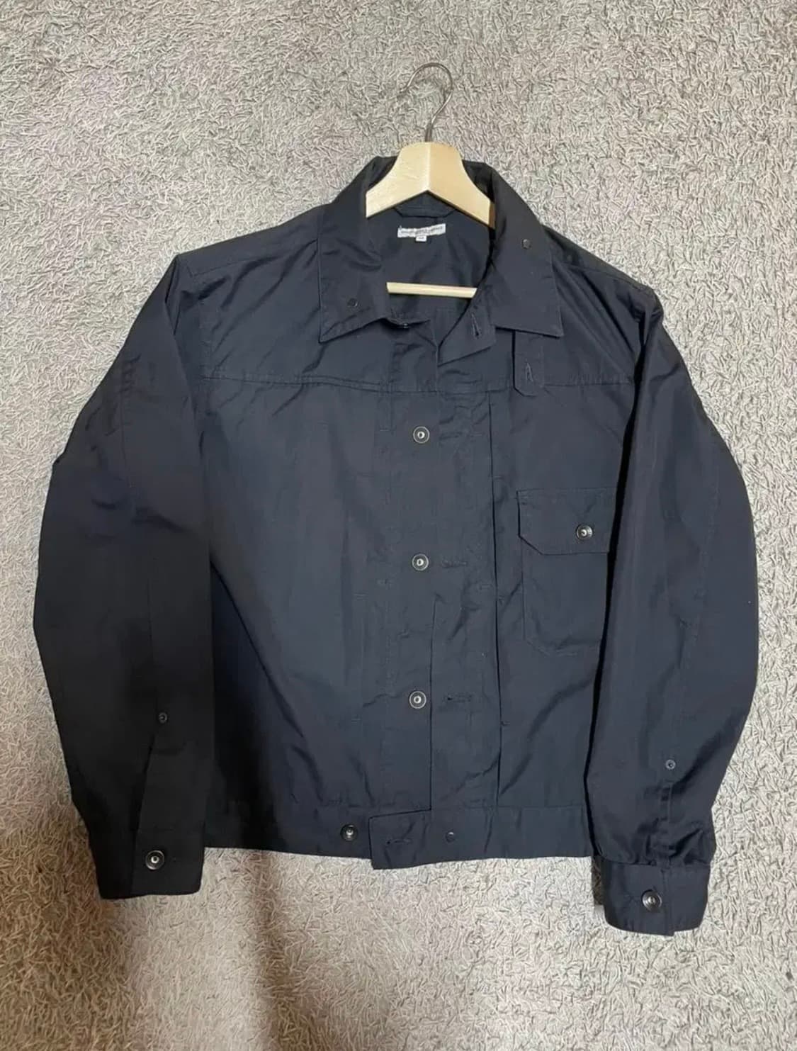 엔지니어드가먼츠 트러커 자켓 (네이비, M) 상품이미지1