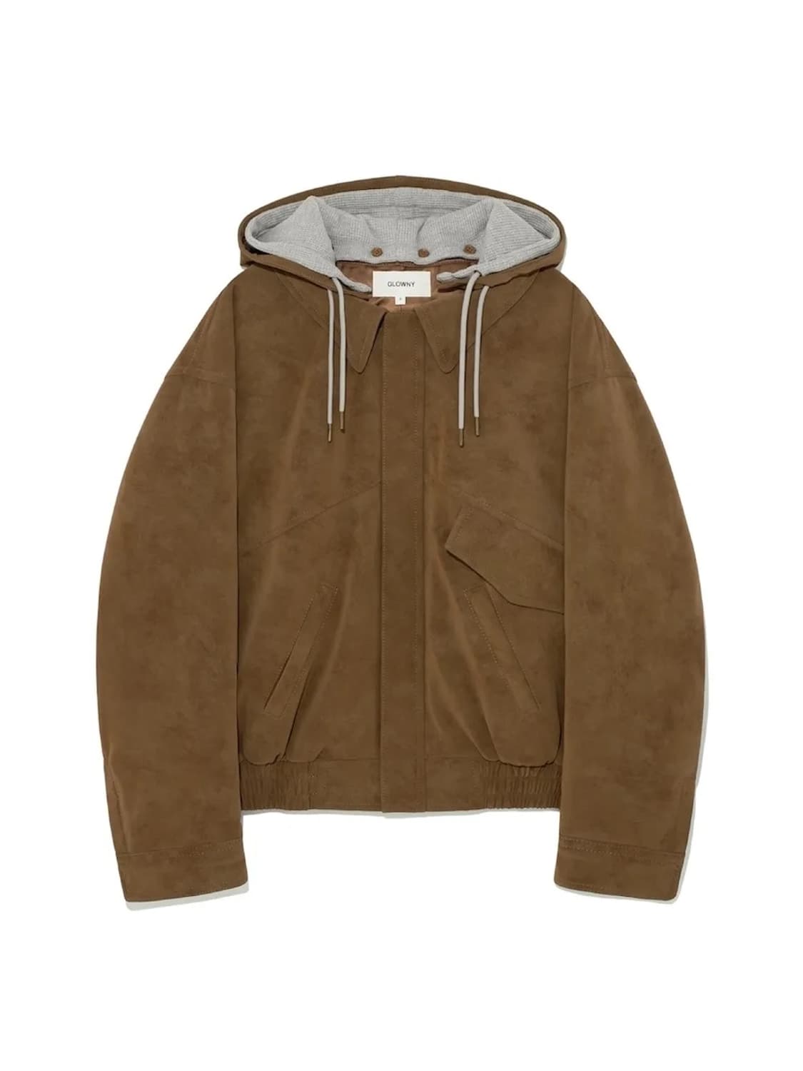 글로니 어반 스웨이드 점퍼 브라운 상품이미지4