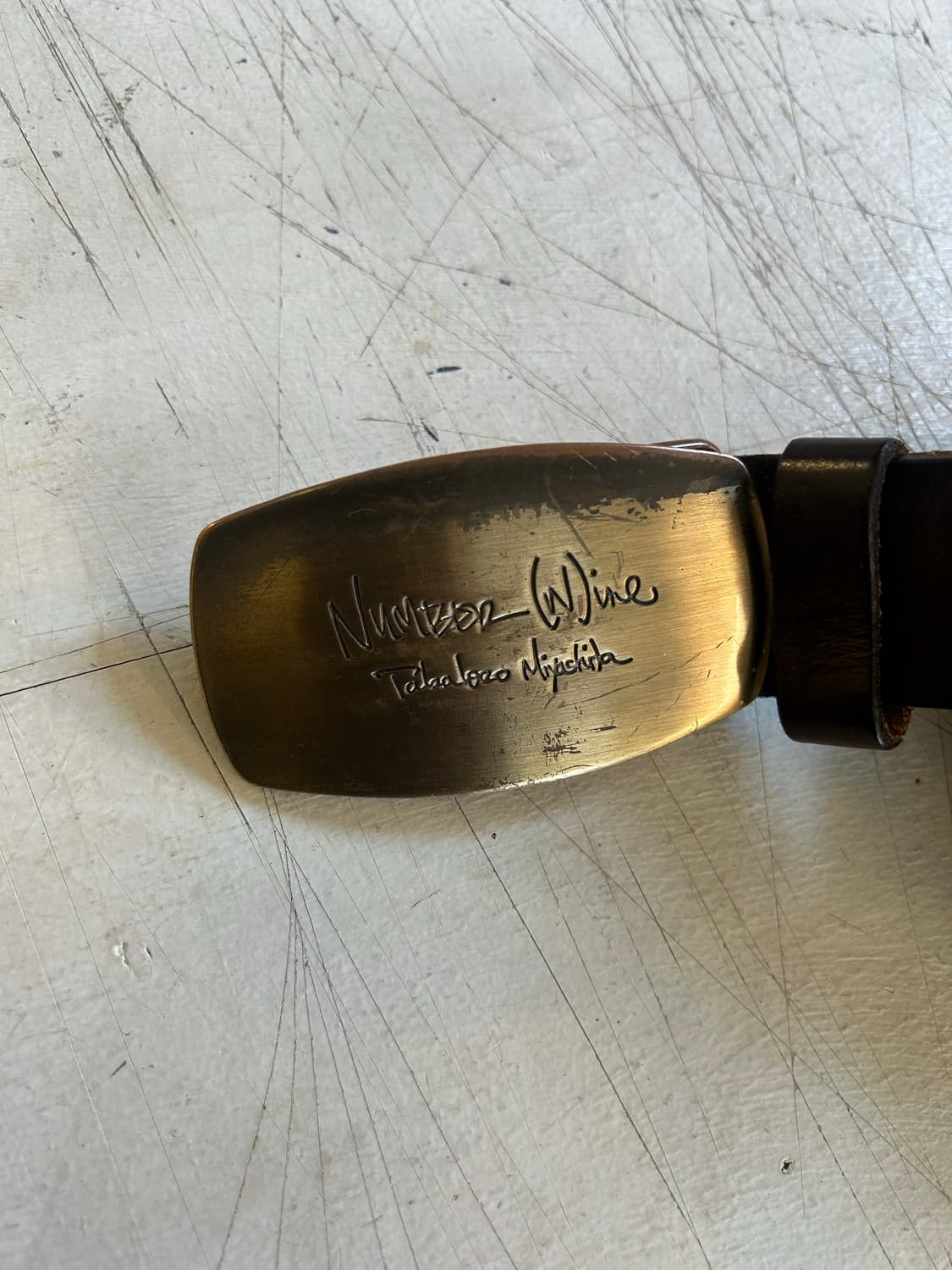 Number(N)ine 벨트 상품이미지2