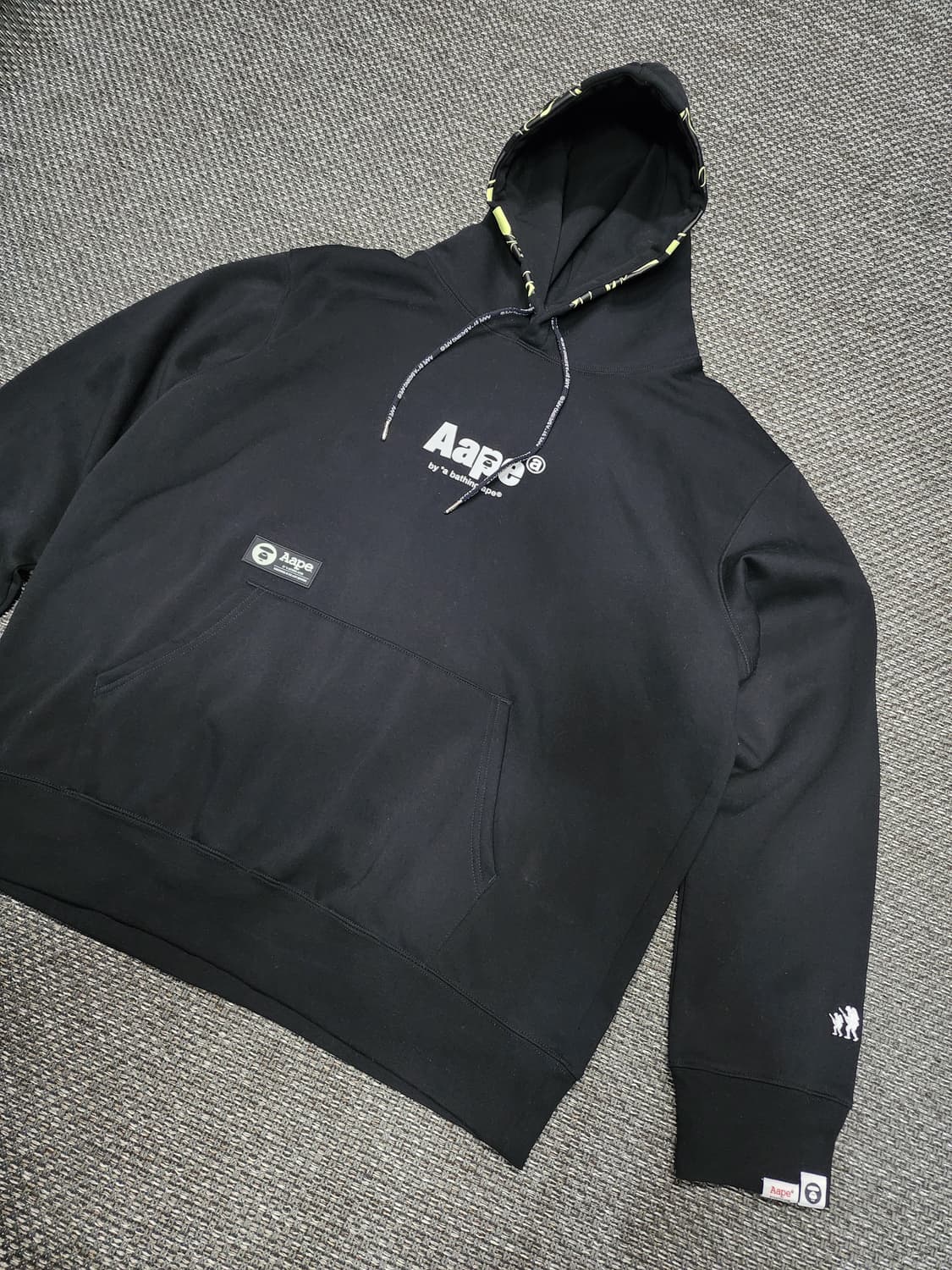 Aape 베이프 에이프라인 카모후드 새상품 상품이미지8