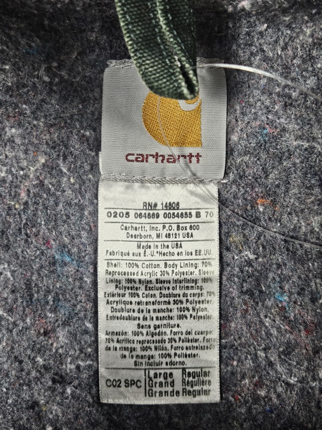 칼하트 C02 아크틱 코트 초어 워크 자켓 ( L ) / 10067 상품이미지7