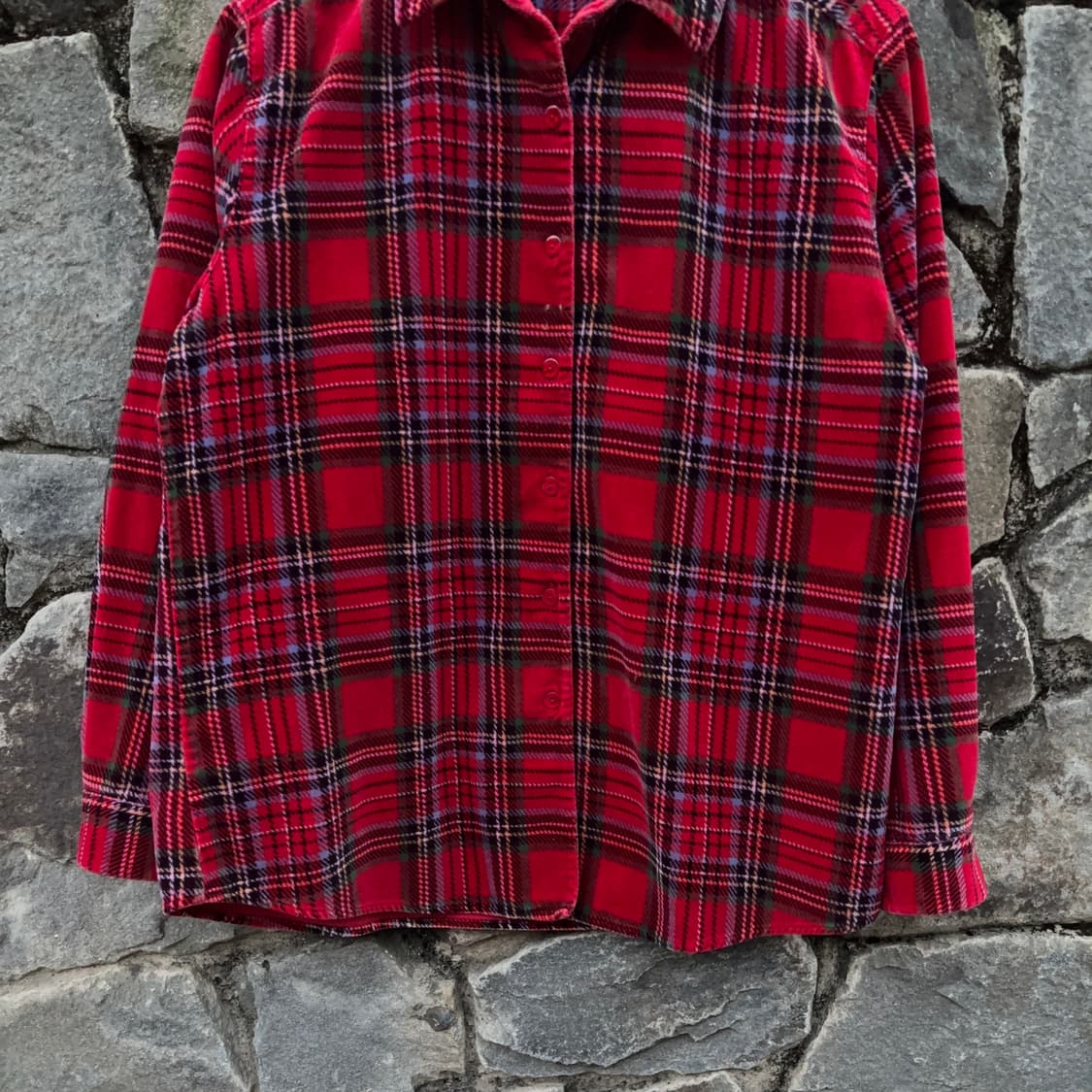 엘엘빈 L.L.Bean 레드 타탄 플란넬 셔츠 상품이미지5