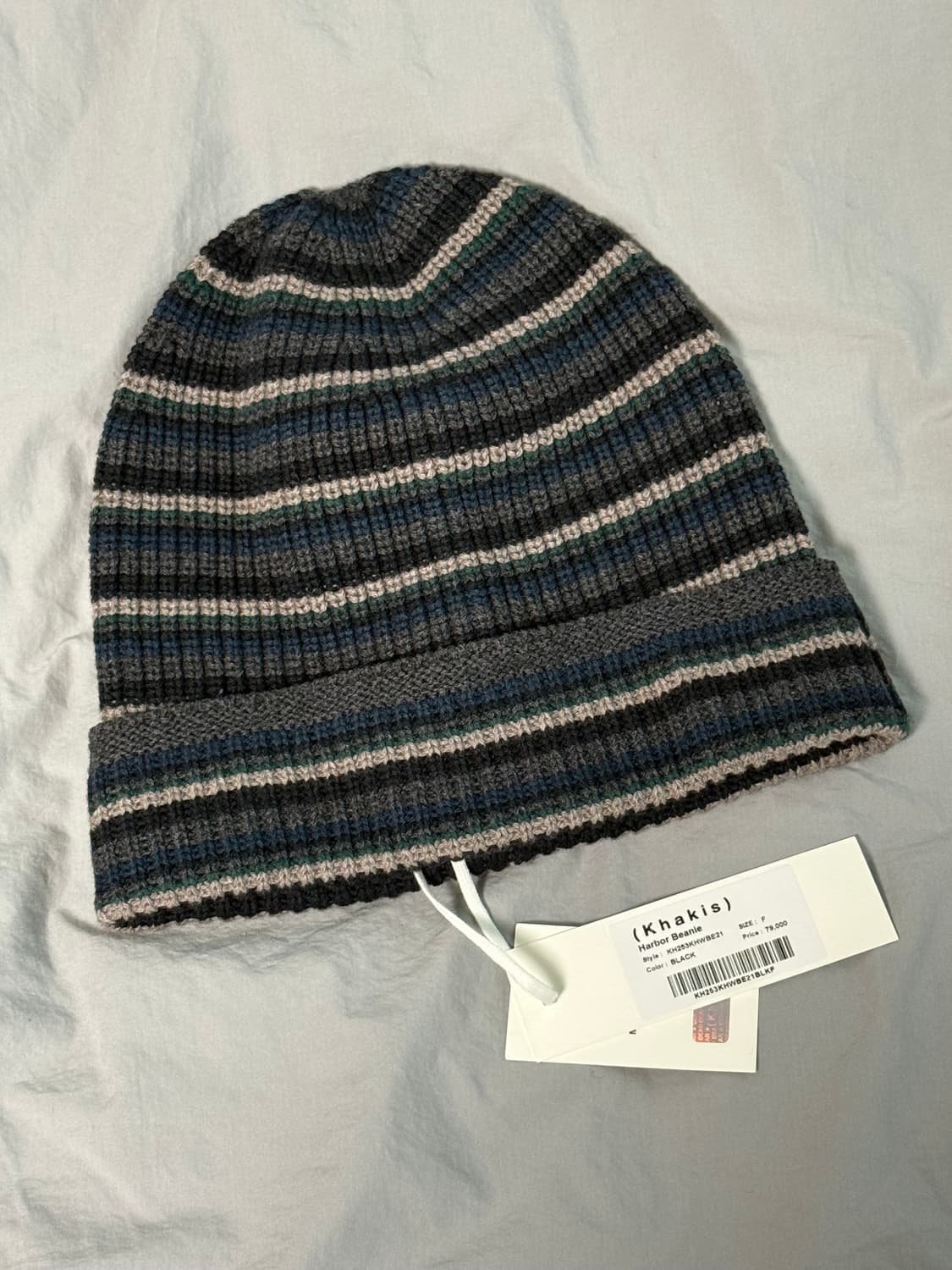 Khakis Harbor Beanie Black 상품이미지2