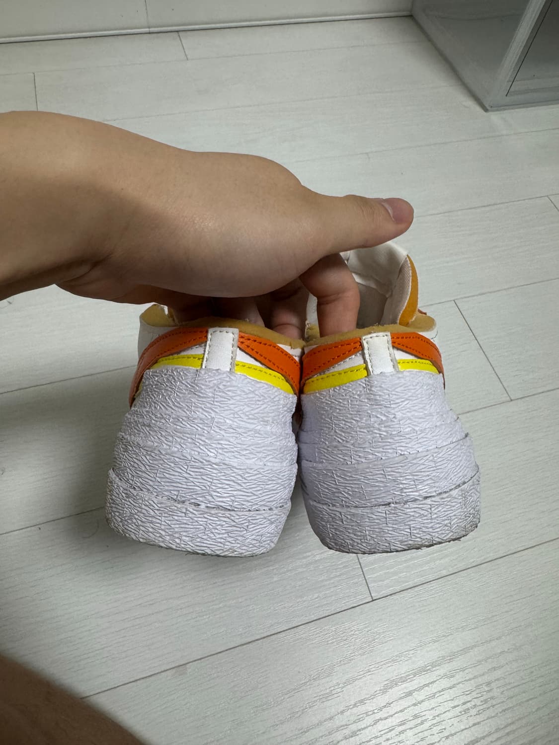 나이키 사카이 블레이져 마그마 오렌지 275 상품이미지4