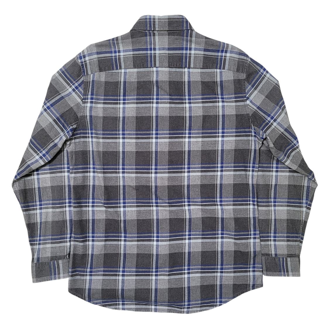 라코스테 그레이 네이비 체크 셔츠 상품이미지5