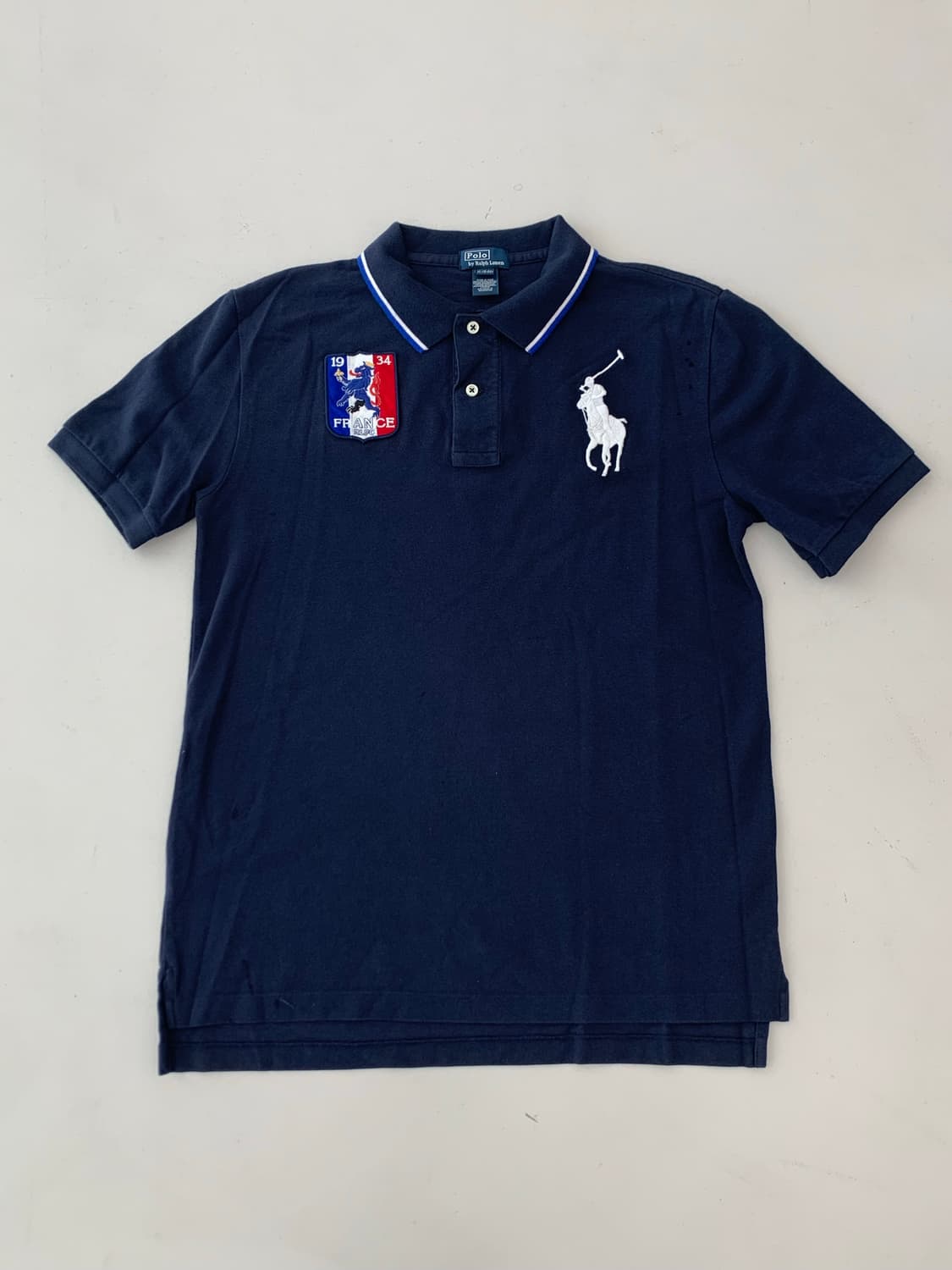 폴로 랄프로렌 보이즈 프랑스 빅포니 폴로셔츠 XL(18-20) 상품이미지1