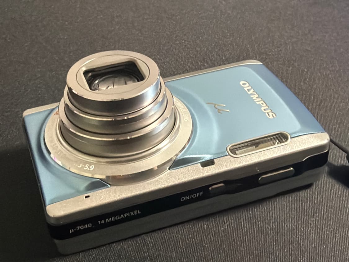올림푸스 뮤 7040 블루 S급 상품이미지5