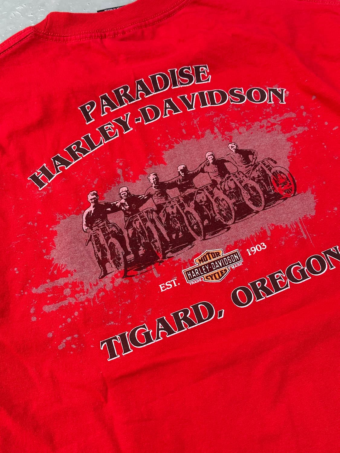 [할리데이비슨] •Vintage Paradise Pocket Tee 상품이미지2