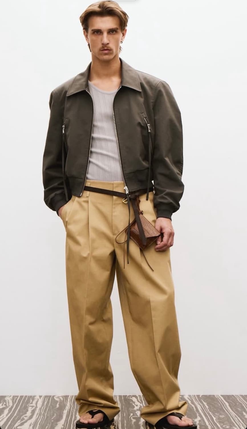 25 ss 렉토 팀 봄버 자켓 그레이 상품이미지1