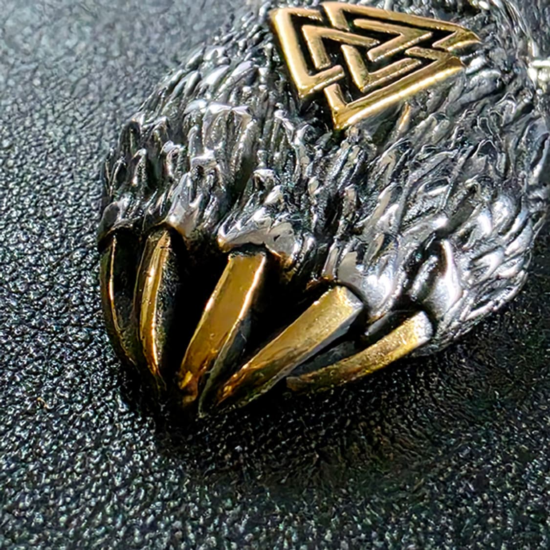 Vargr 티타늄 펜던트 빈티지 엔틱 곰 북유럽 바이킹 남자 목걸이 상품이미지2