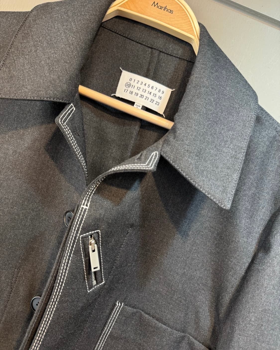 마르지엘라 스티치 울 자켓 48 상품이미지3