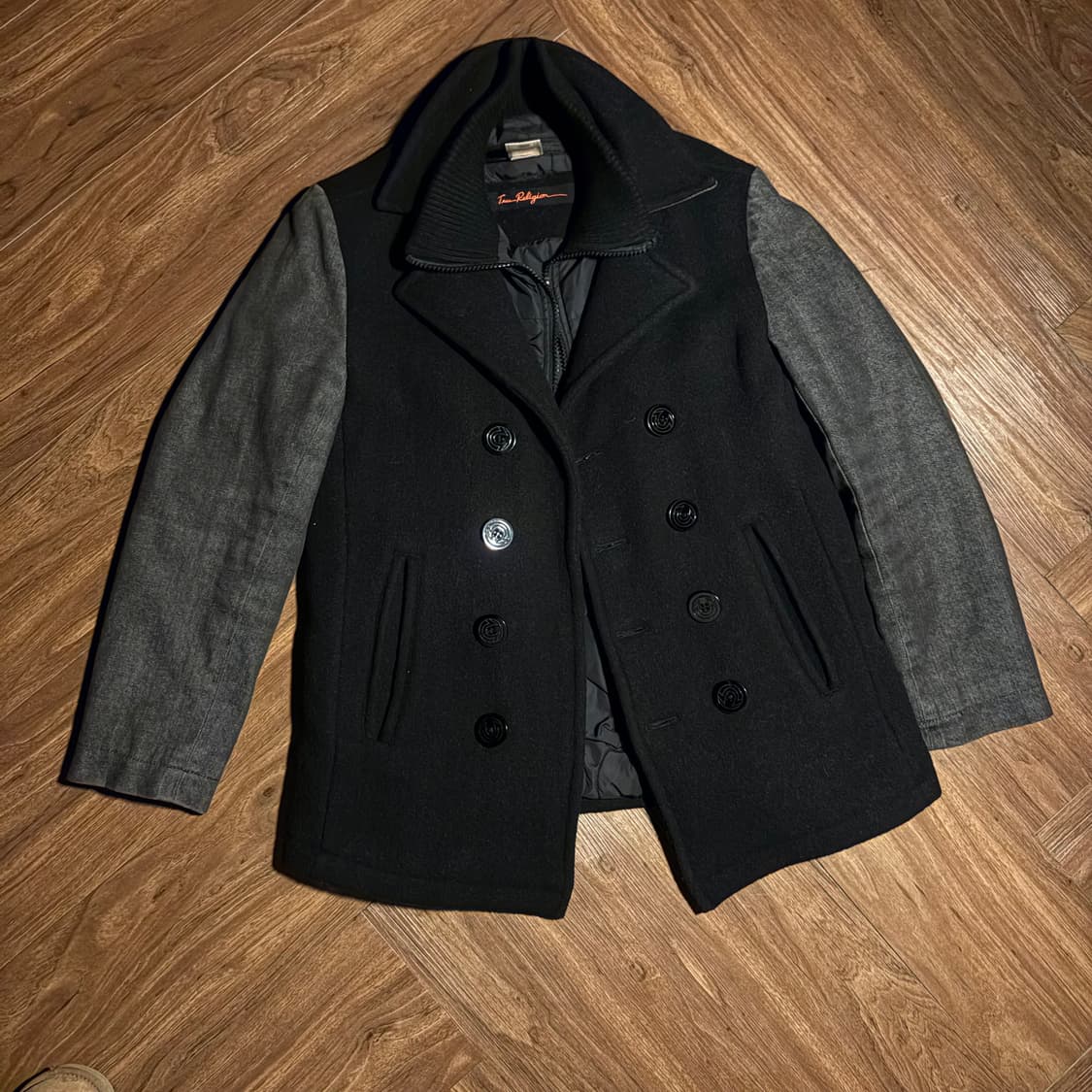 TRUE RELIGION DOUBLE LAYERED PEA COAT 상품이미지4