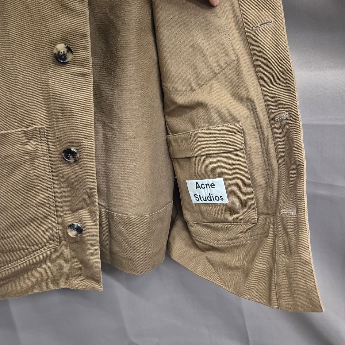 아크네스튜디오 베이지 메소드 자켓 상품이미지3