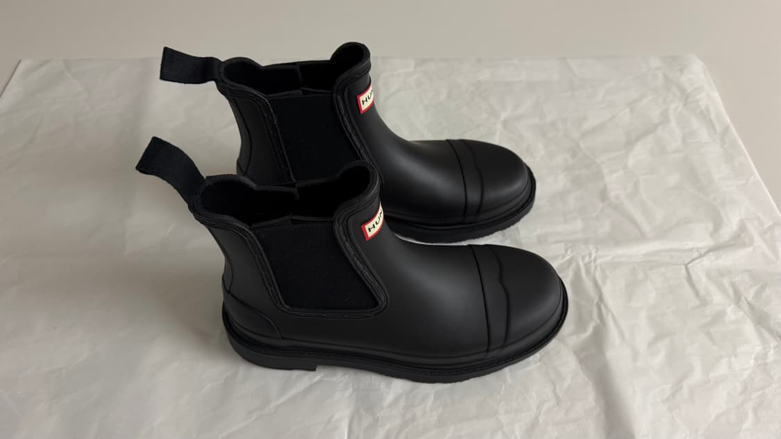 W230 / 헌터 코만도 첼시 레인부츠 블랙 상품이미지6