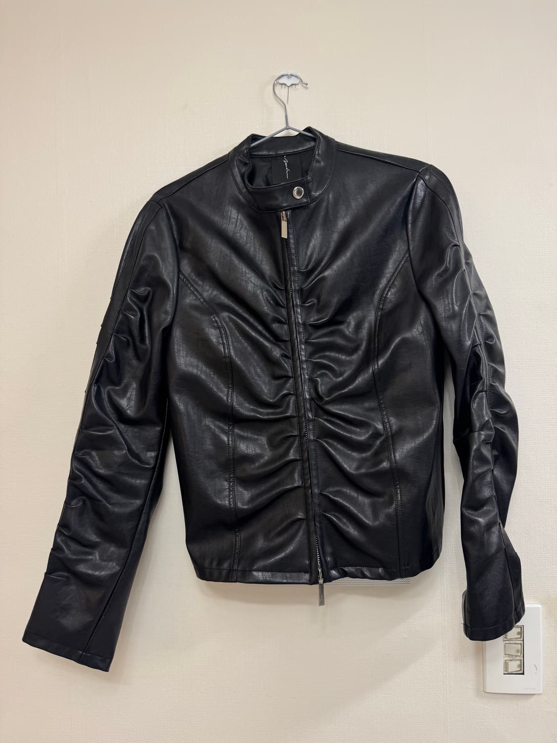 나체 셔링 레더자켓 상품이미지2