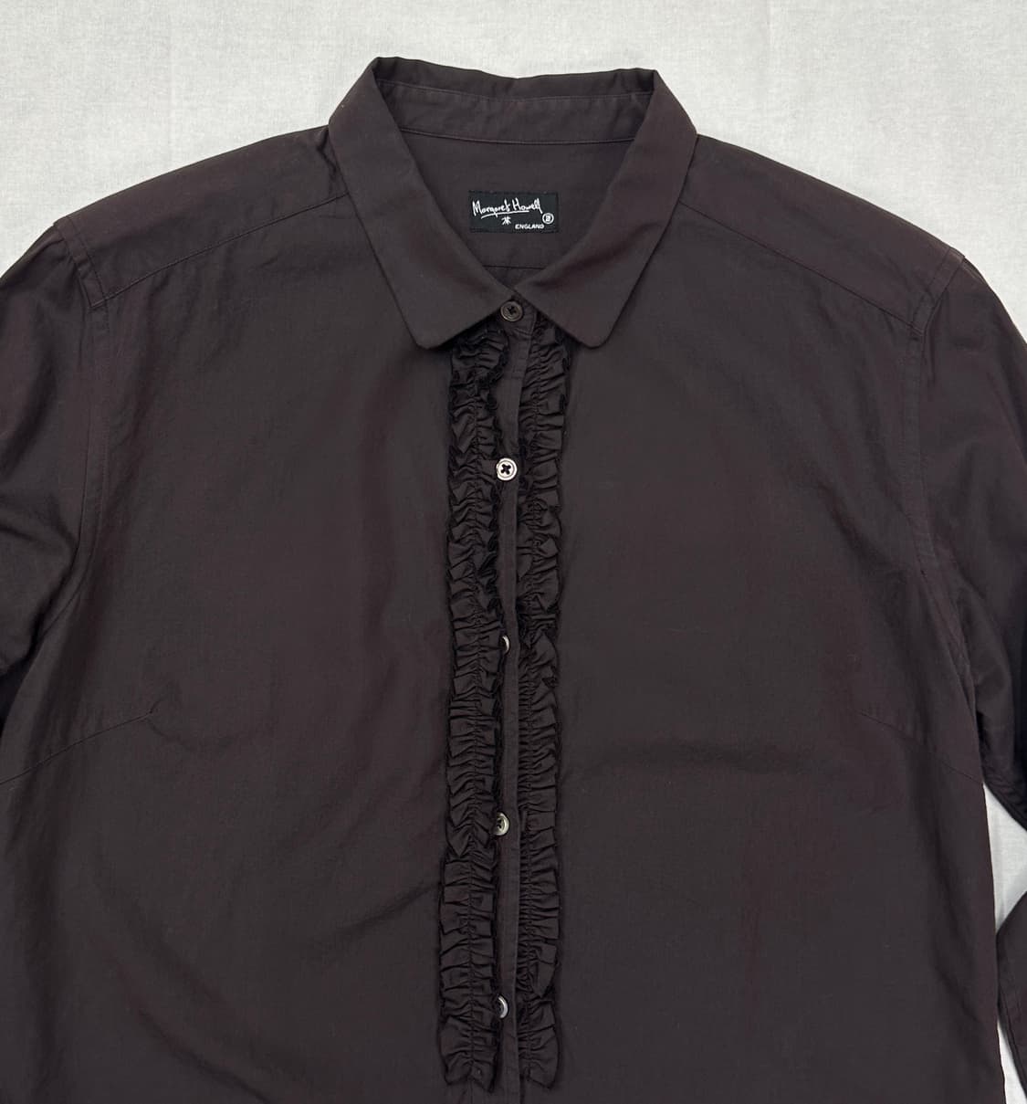 margaret howell 프릴 셔츠 상품이미지3