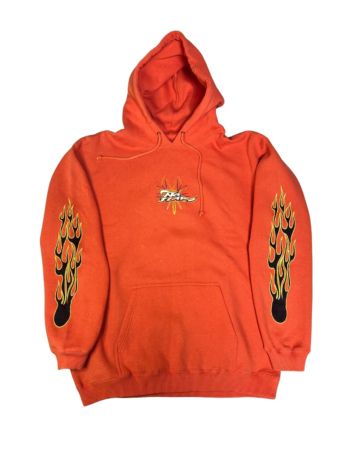 빈티지 00s 노피어 Nofear 드래곤 플레임 후디 후드티 L 상품이미지1