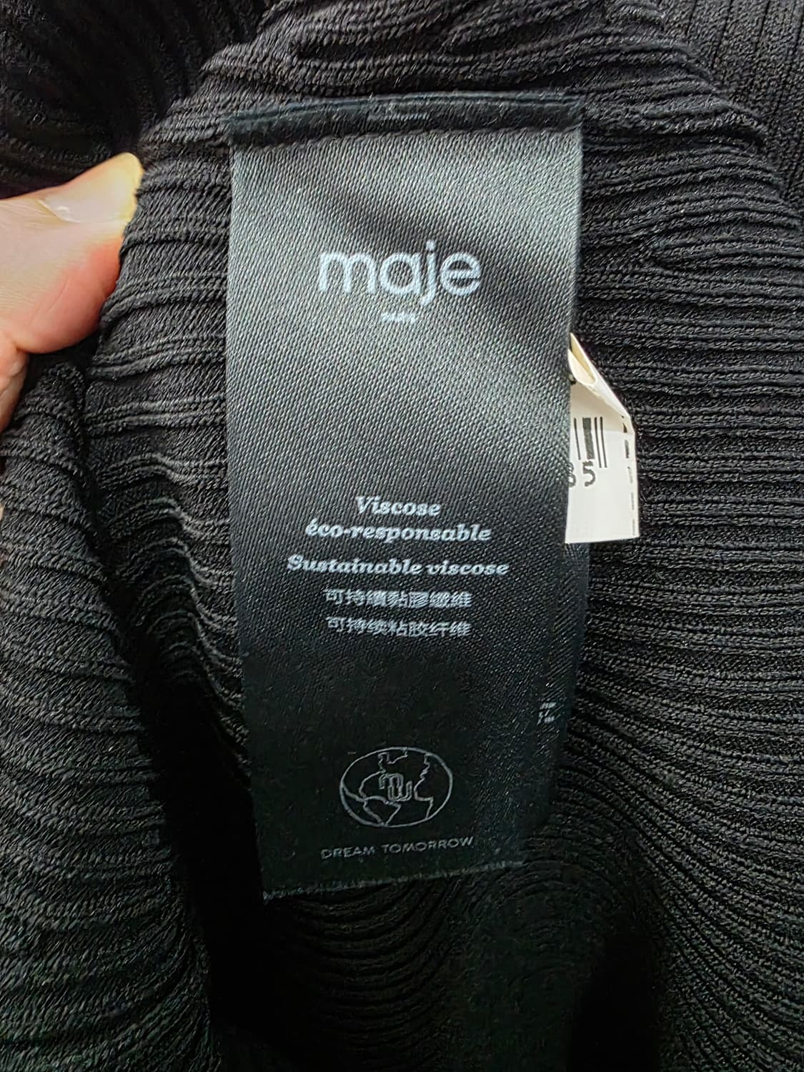 마쥬 여성 반팔 니트 원피스 상품이미지4