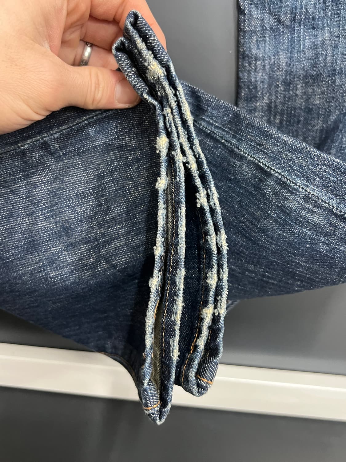 Levis 리바이스 505 제팬 워싱 데님 팬츠 상품이미지4