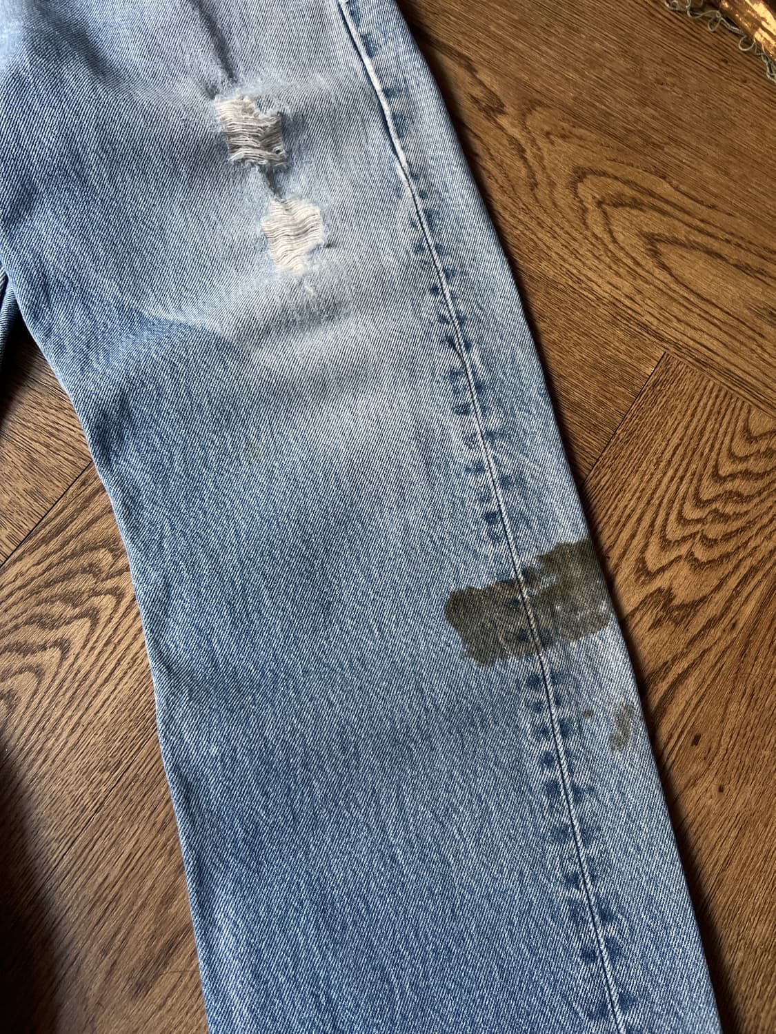 [30]90's 리바이스 501XX 빈티지 워싱 데님 팬츠 상품이미지3