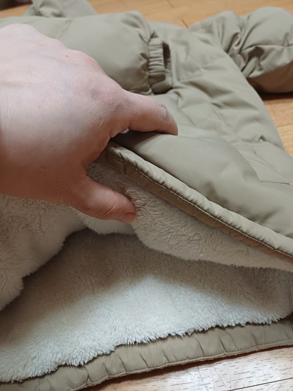 후아유 리버시블 보아털  자켓 남녀공용 상품이미지9