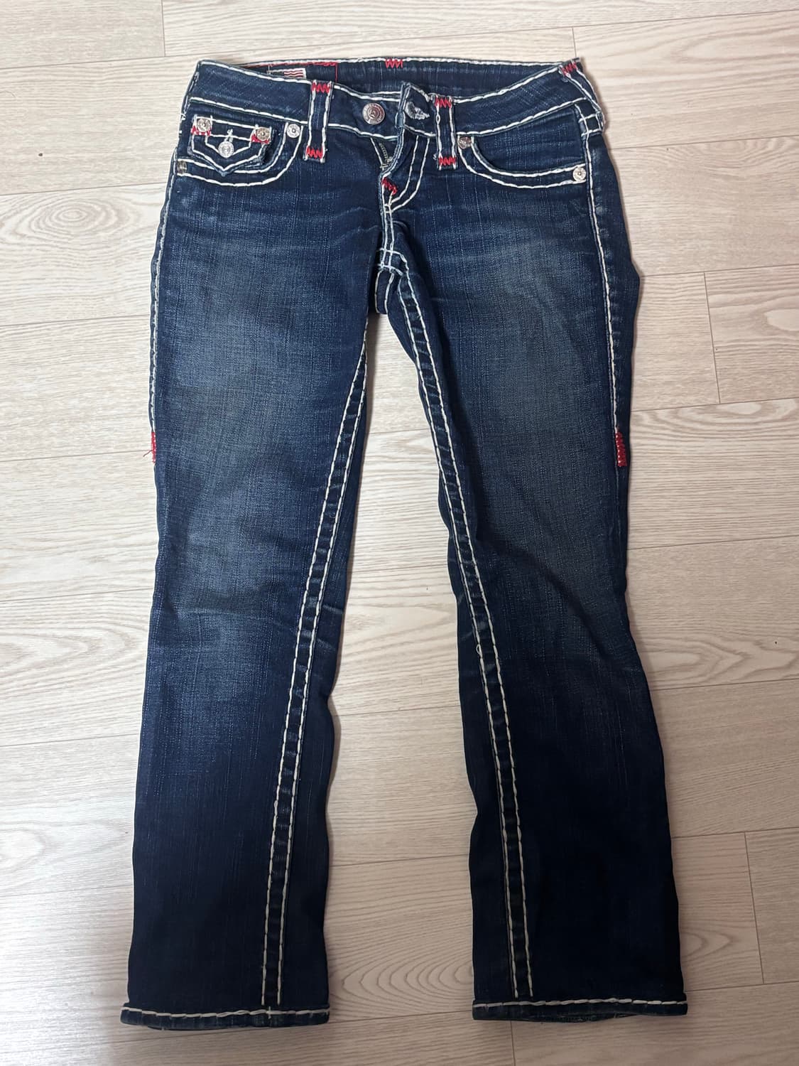 트루릴리젼 TureReligion 스티치 데님 부츠컷 상품이미지1