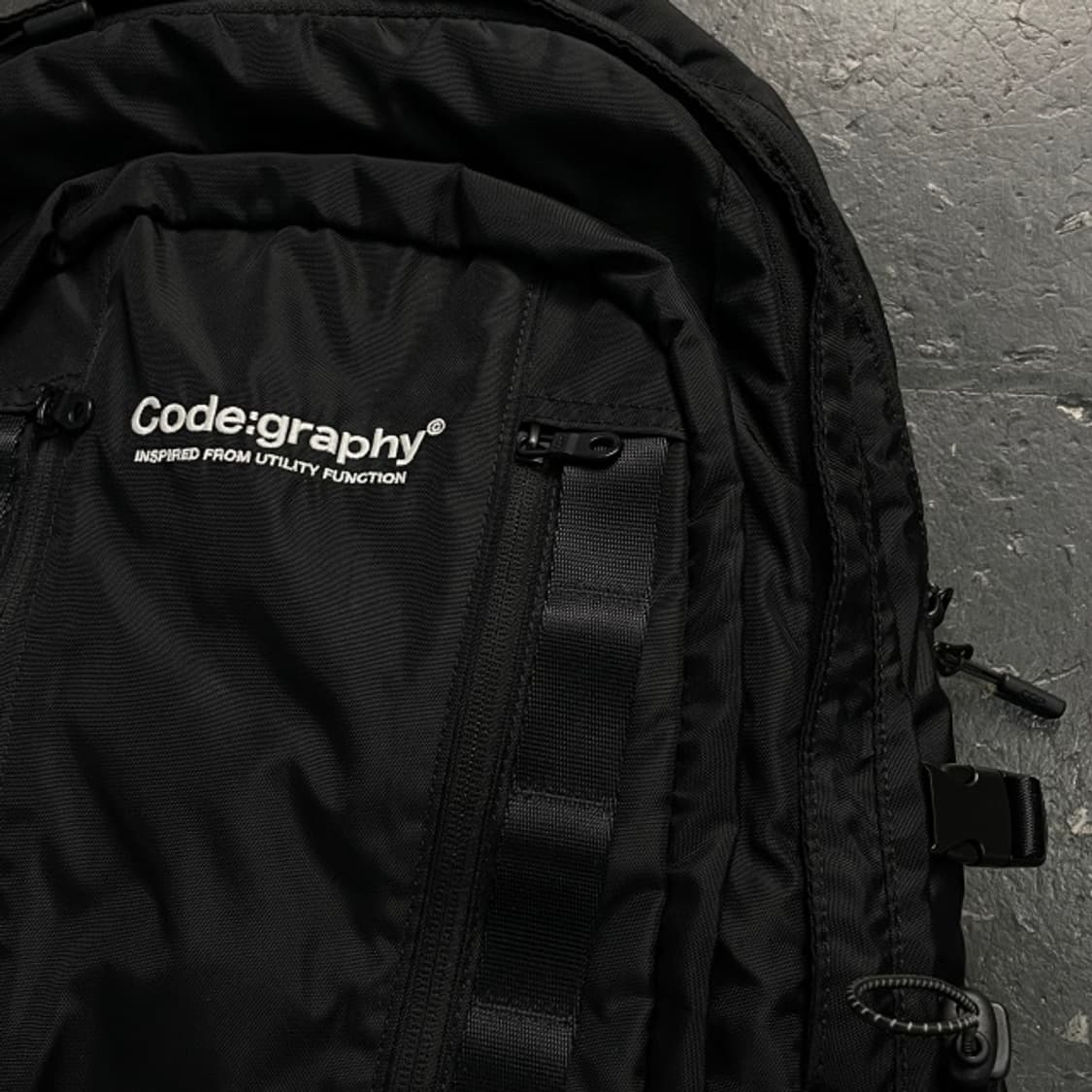 코드그라피 유틸리티 웨빙 백팩  상품이미지2