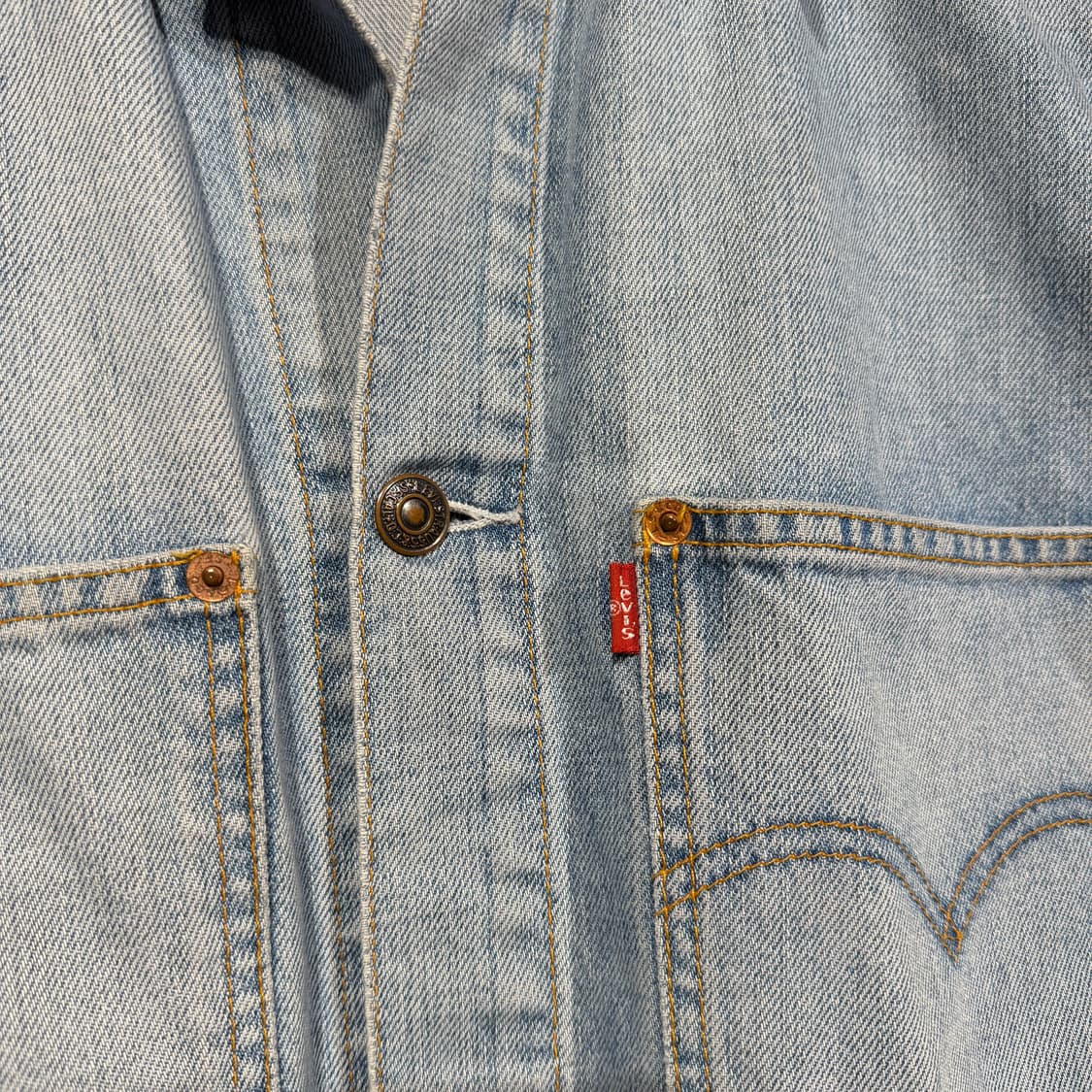 리바이스 00s 데님 트러커 자켓 M 엔지니어드 상품이미지3