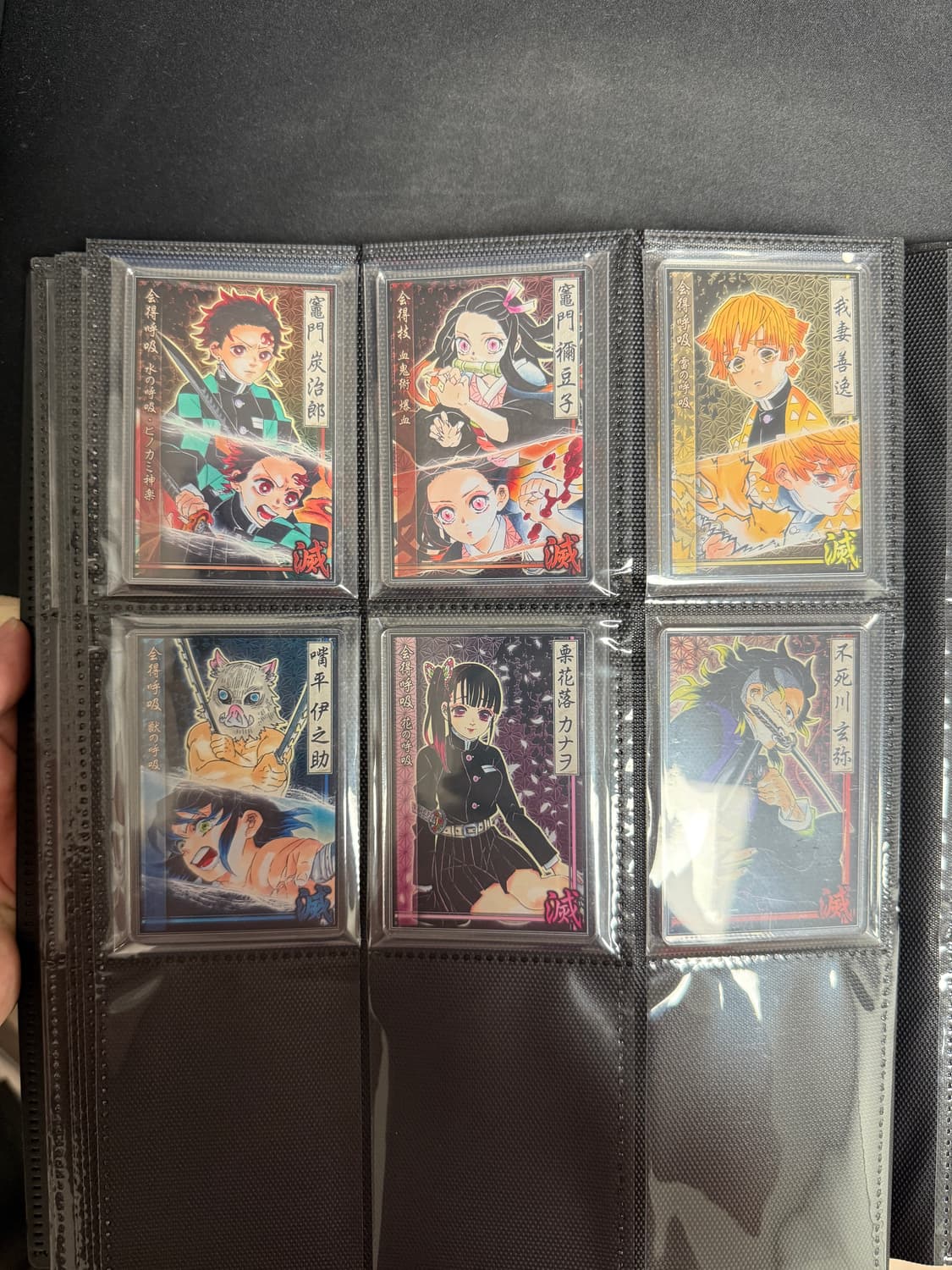 (희귀전종류)귀멸의칼날 점프숍 한정 아크릴 스테이터스 카드 15종 전종 상품이미지2