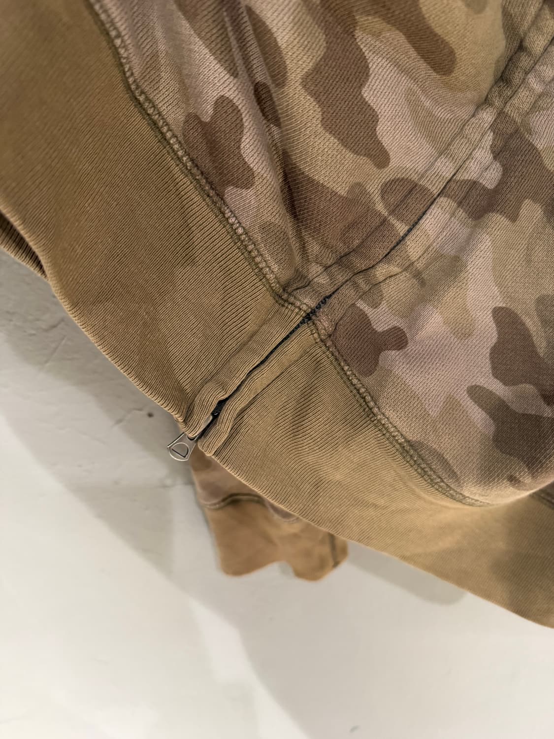 camo pattern 2-way hood zip-up 상품이미지7