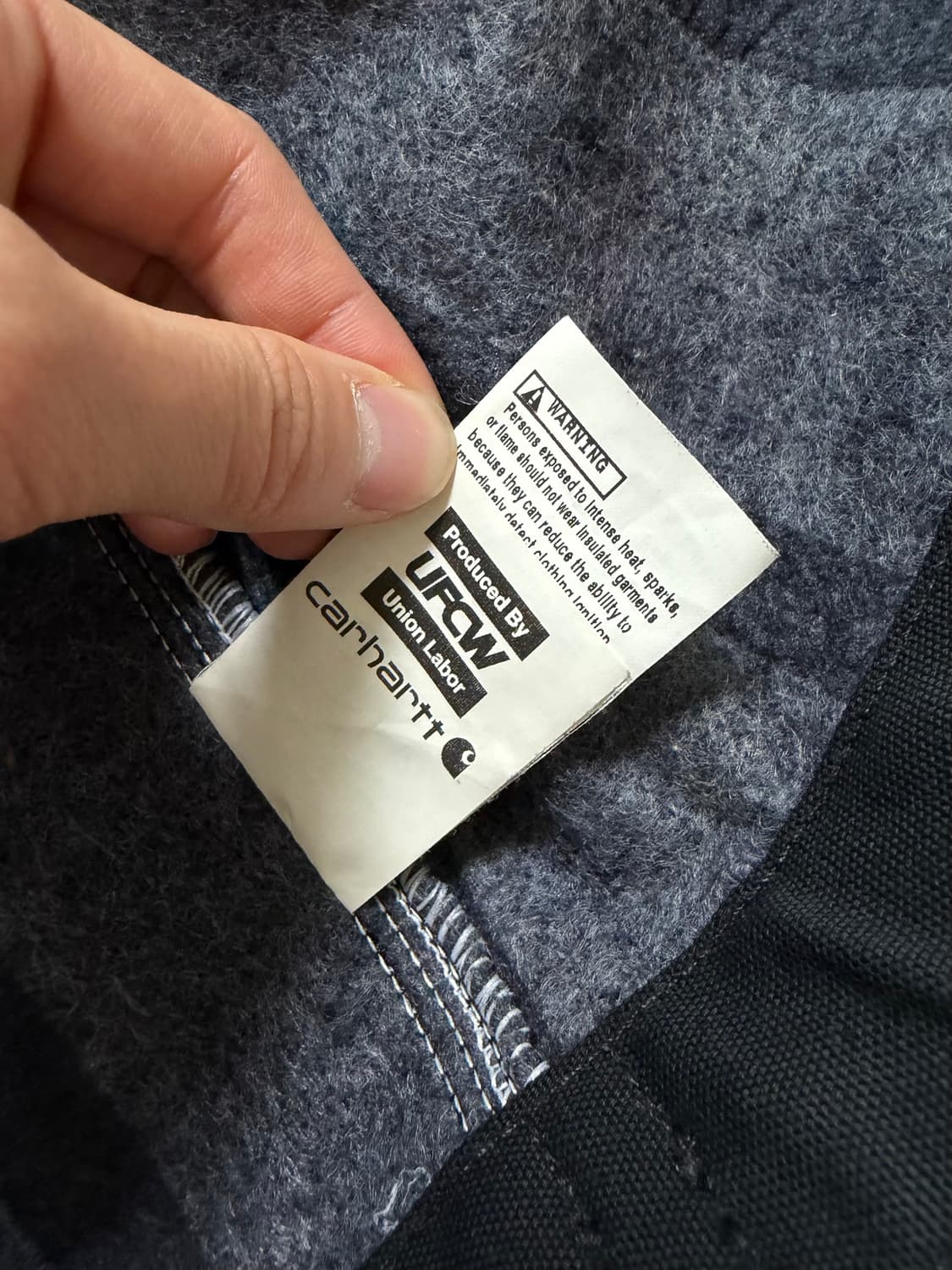 [M]칼하트 j001 디트로이트 워크 자켓 (Made in USA) 블랙 상품이미지6