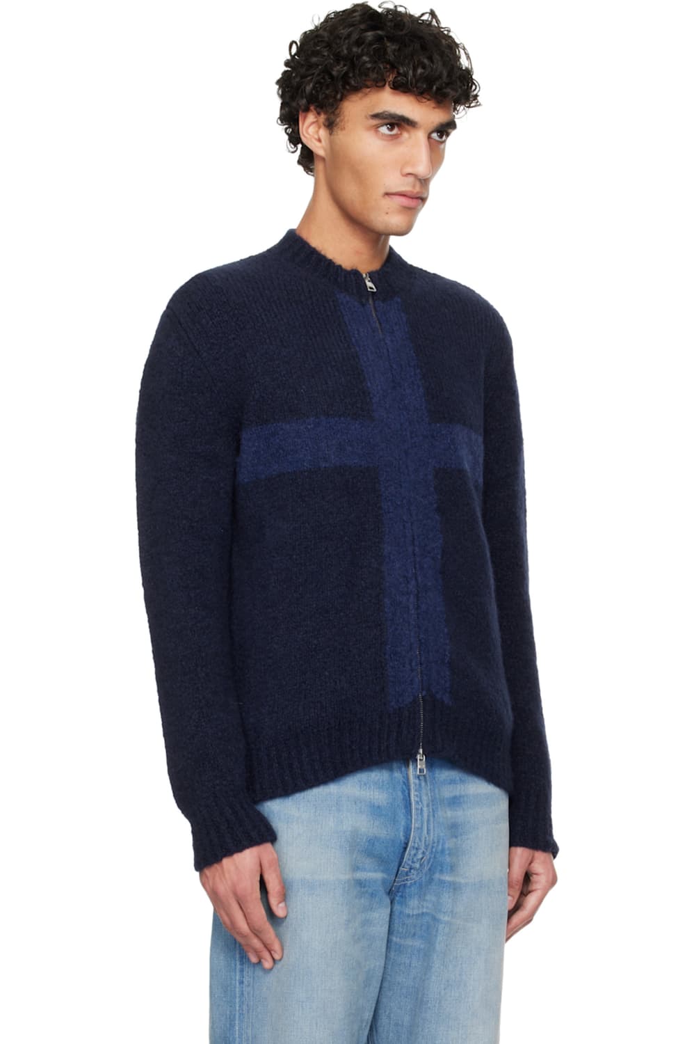 [L]팔로마울 Cruz B 집업 가디건/블루 상품이미지2