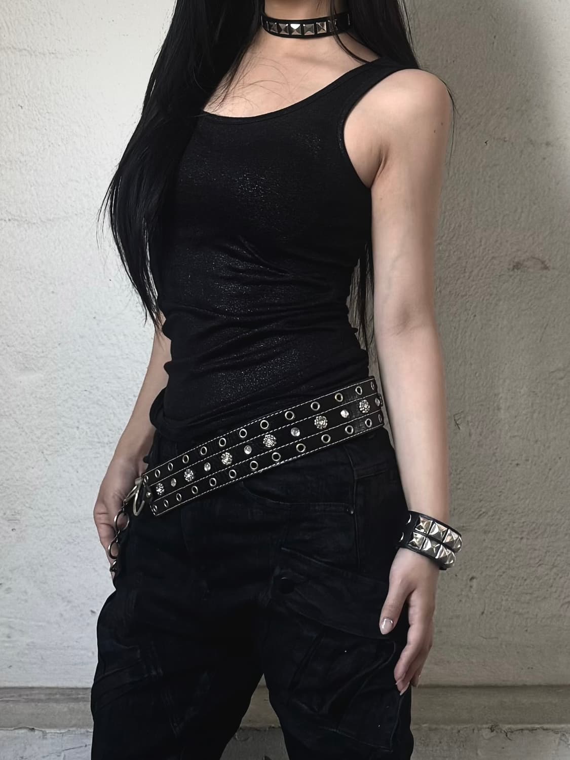 Glitter sleeveless 상품이미지3