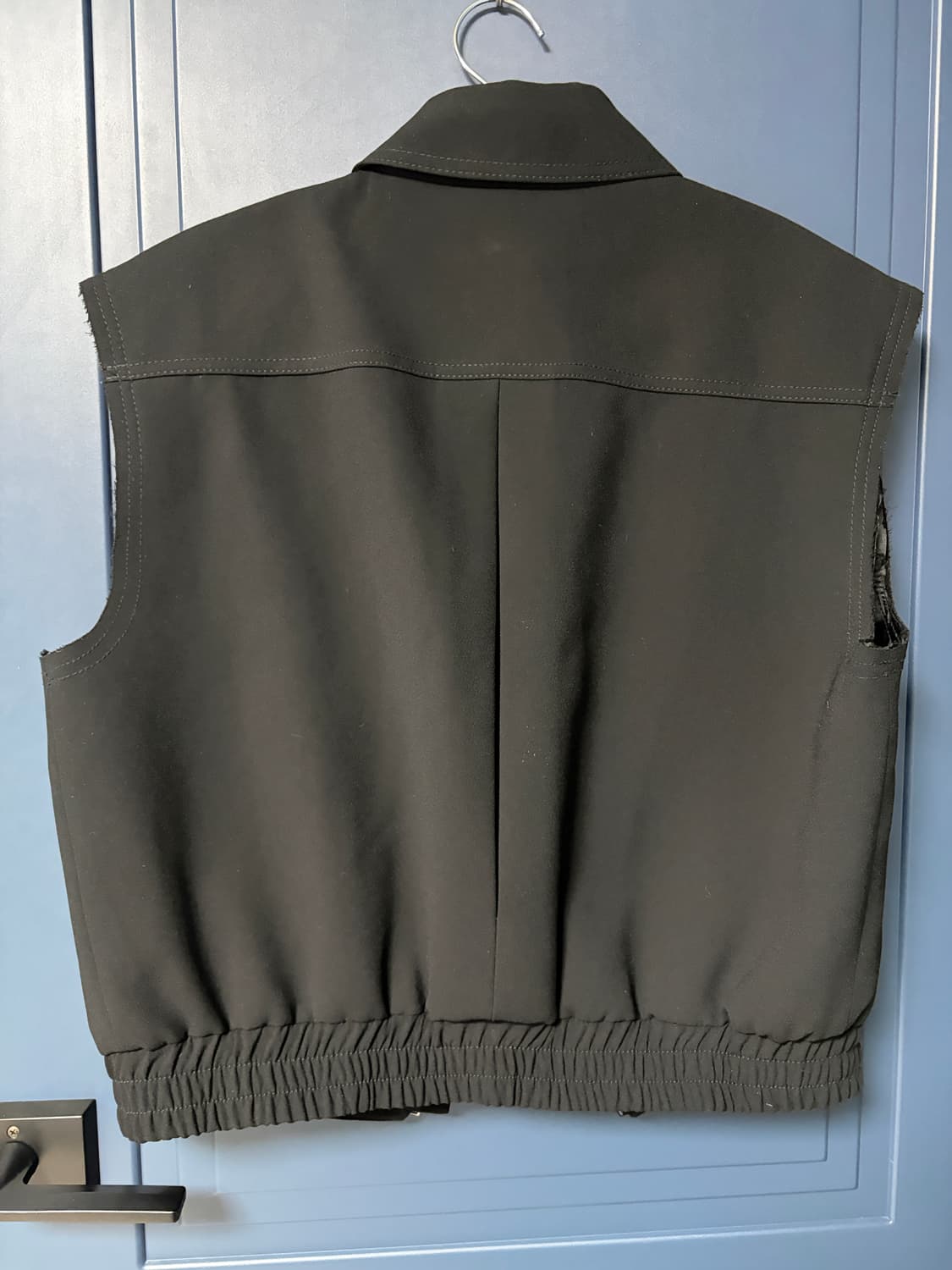 Zara 자라 포켓 셔츠 칼라 베스트 조끼 레이어드 상품이미지6
