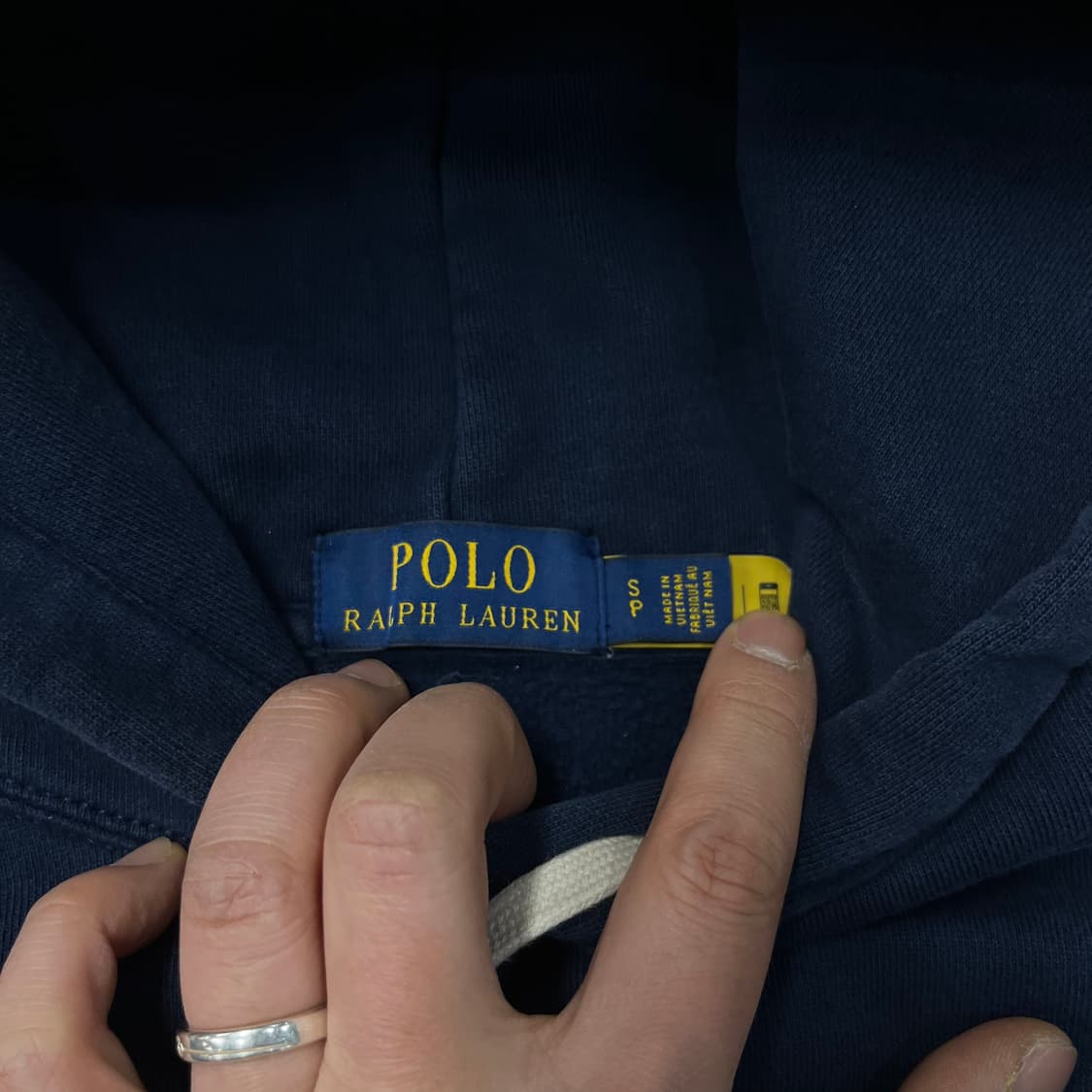 큐알 폴로 랄프로렌 후드 상품이미지4