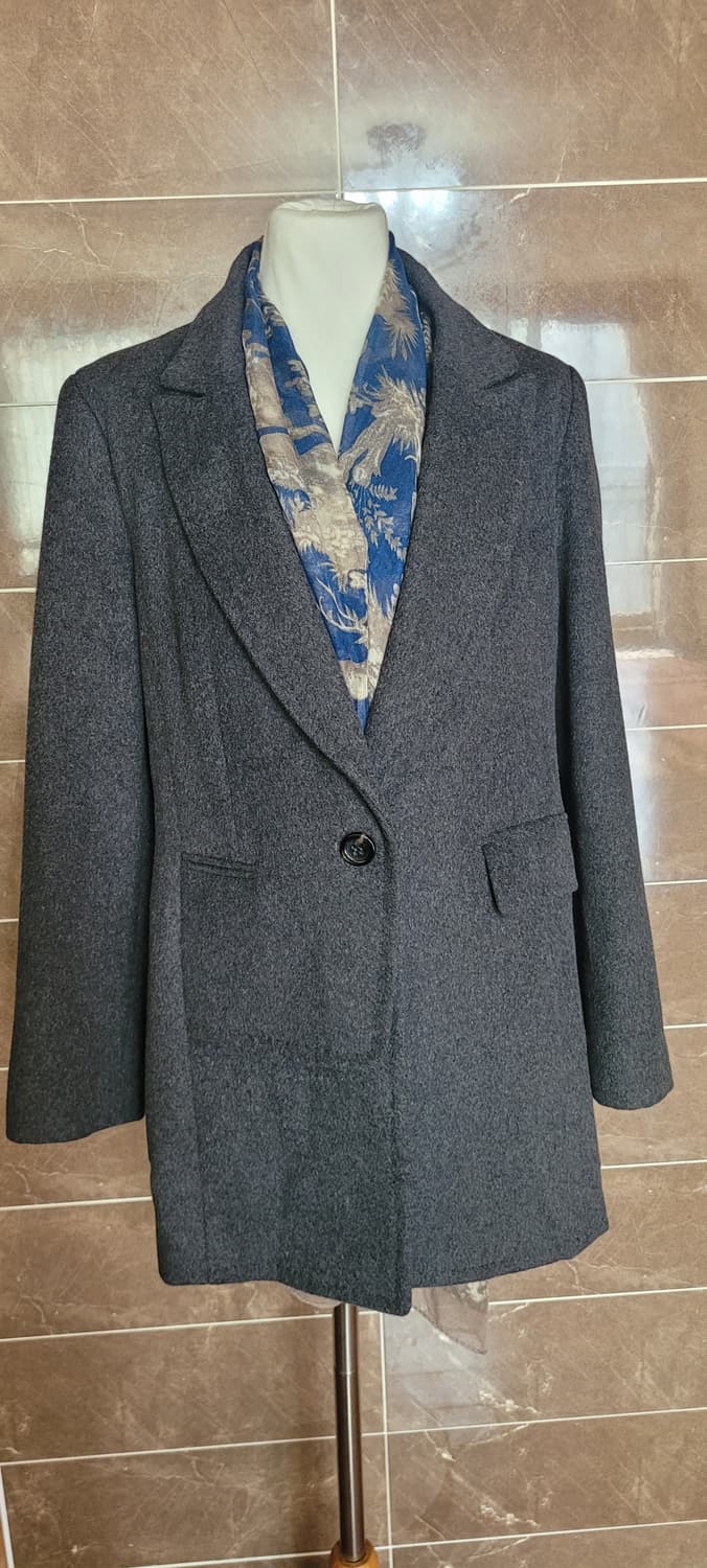 (여성여유66-핏77사이즈) 피에르가르뎅 자켓(울55%) 상품이미지1