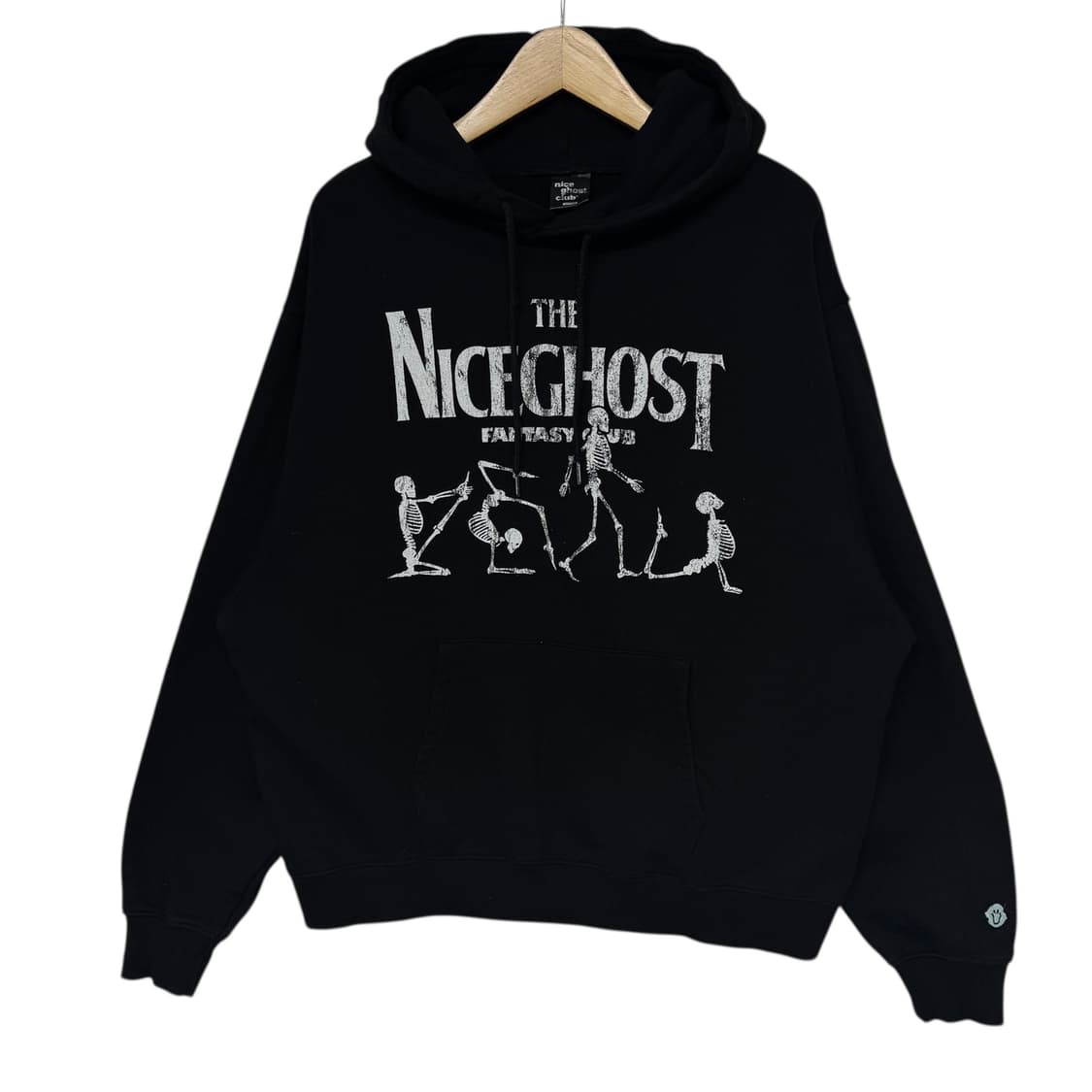 나이스고스트클럽 스켈레톤 후드티 상품이미지1