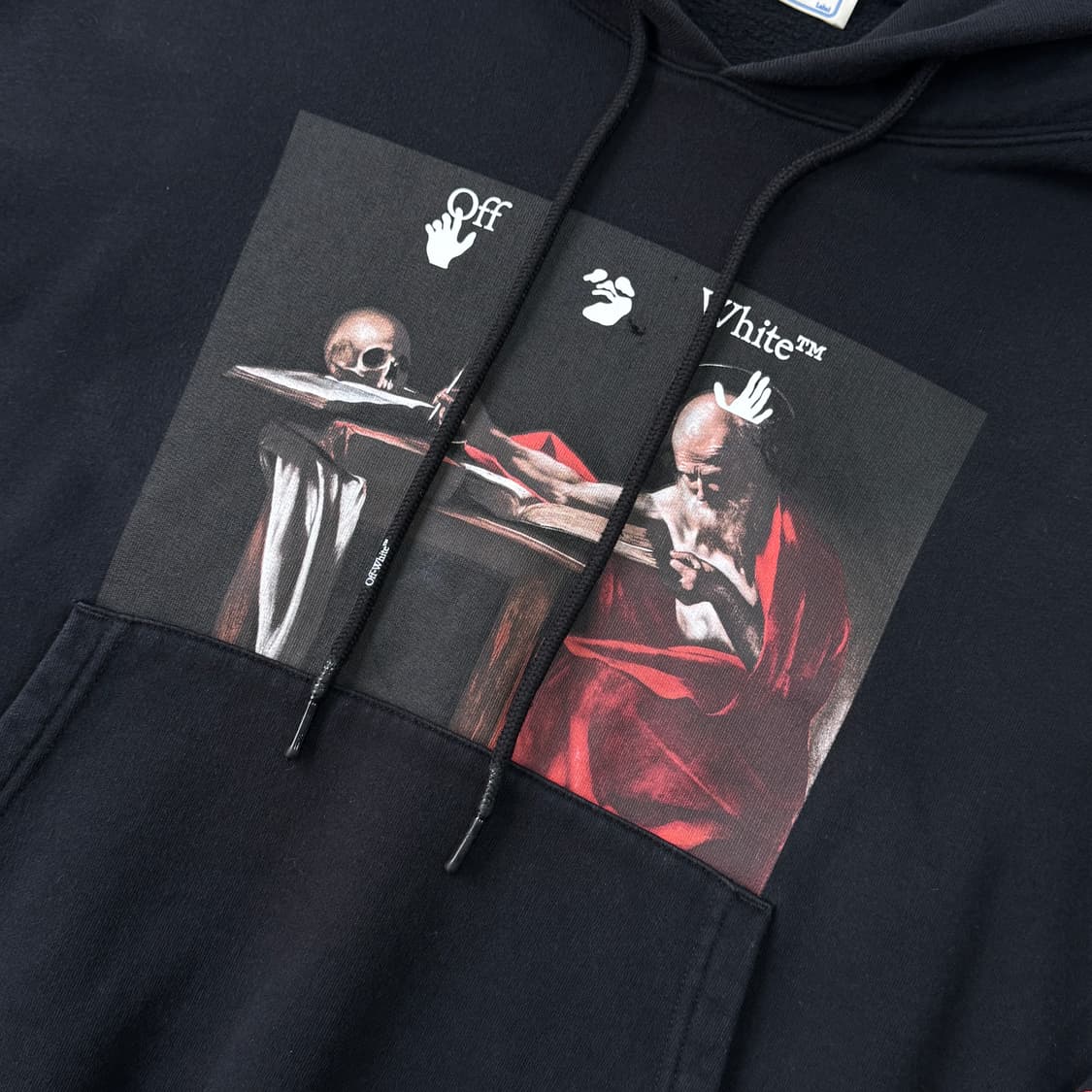 오프화이트 에로우 카라바조 후드 M 상품이미지2