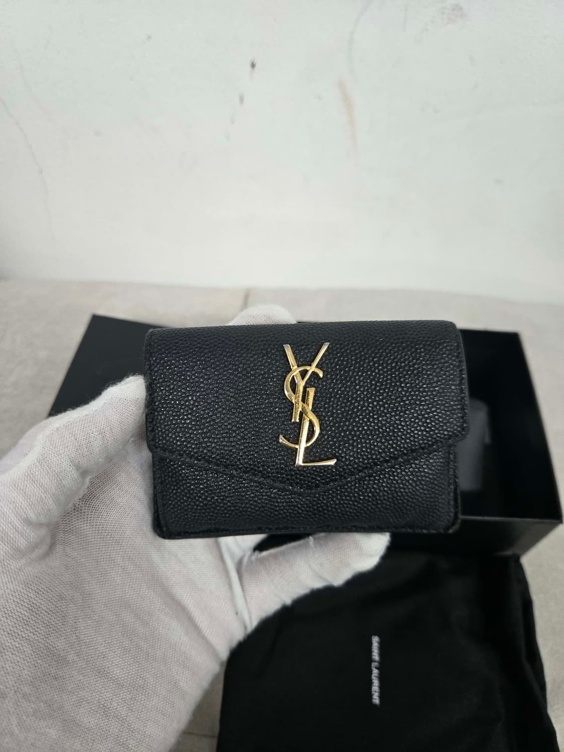 [보증서 정품] 입생로랑 업타운 카드지갑 상품이미지5