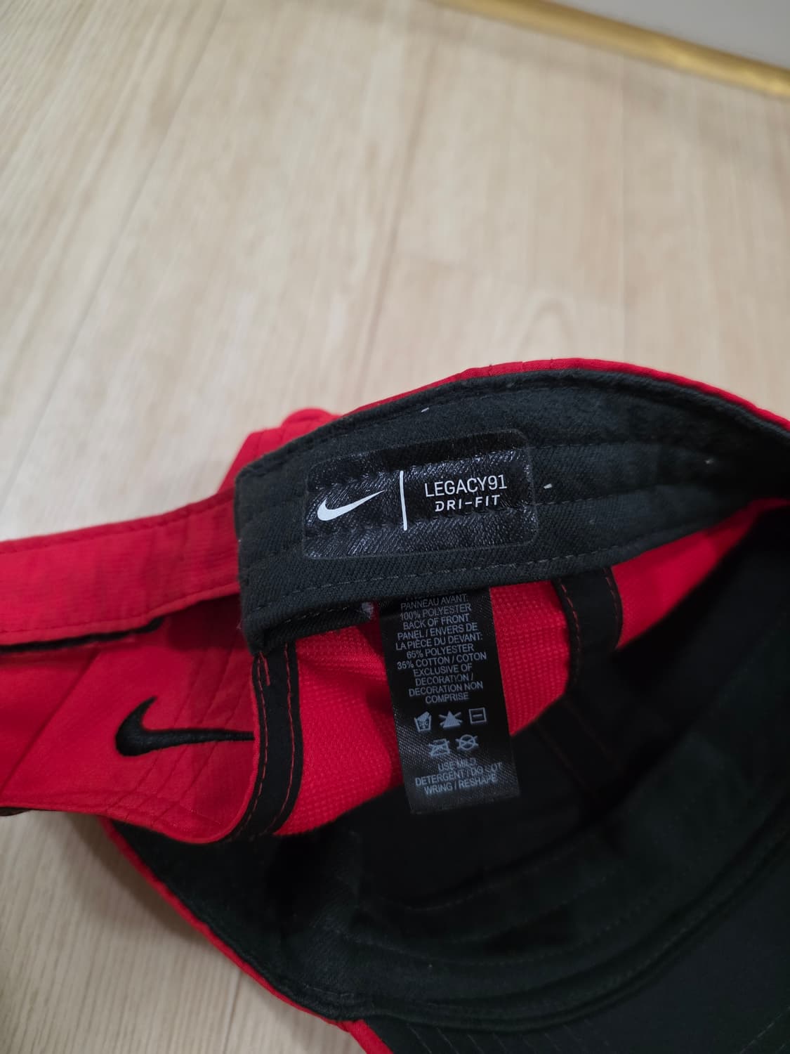나이키 레거시91 드라이핏 볼캡 레드 상품이미지4