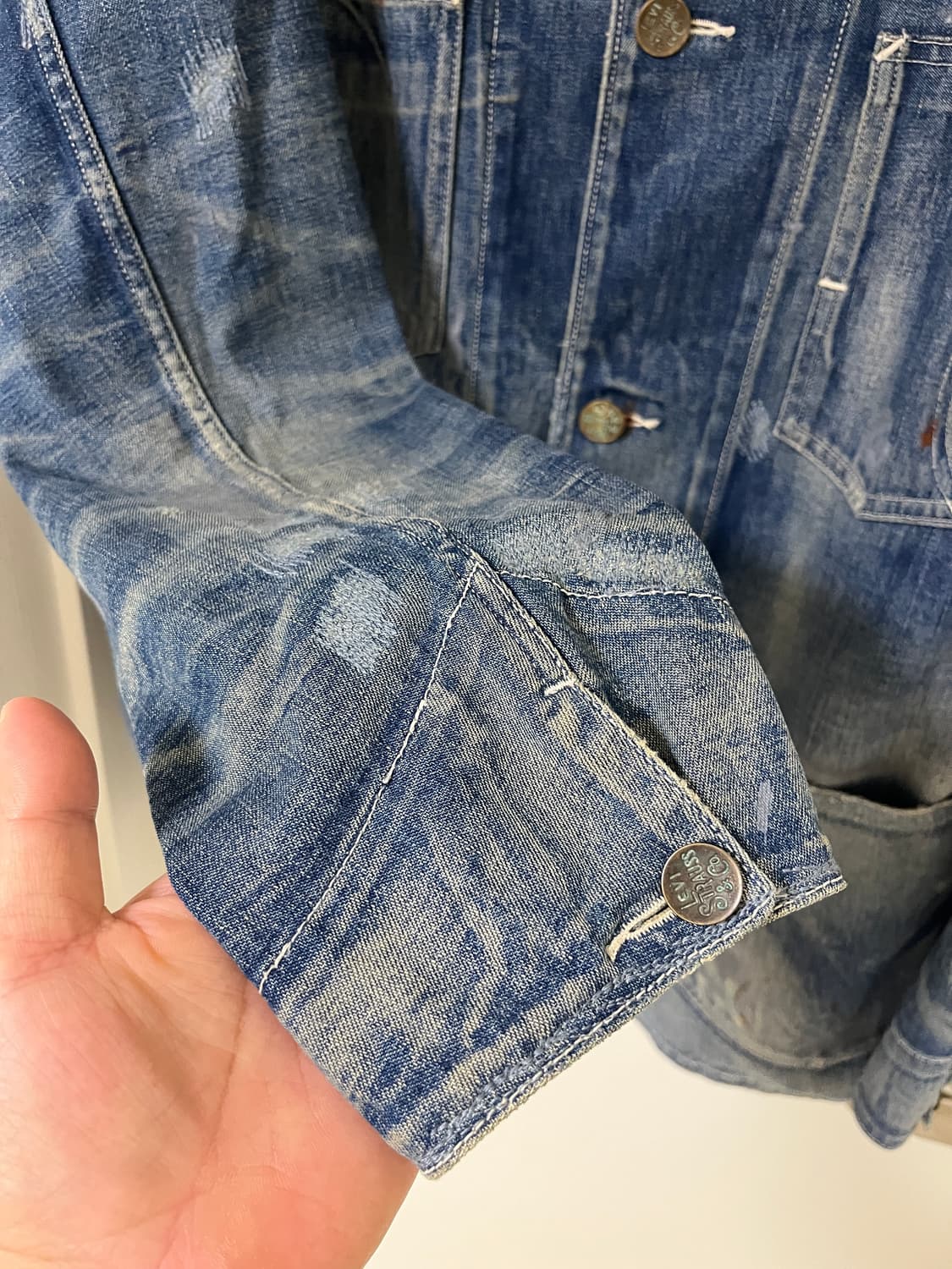 리바이스빈티지클로딩 LVC1920 Lot67 Sack Coat 콘밀 M 상품이미지6